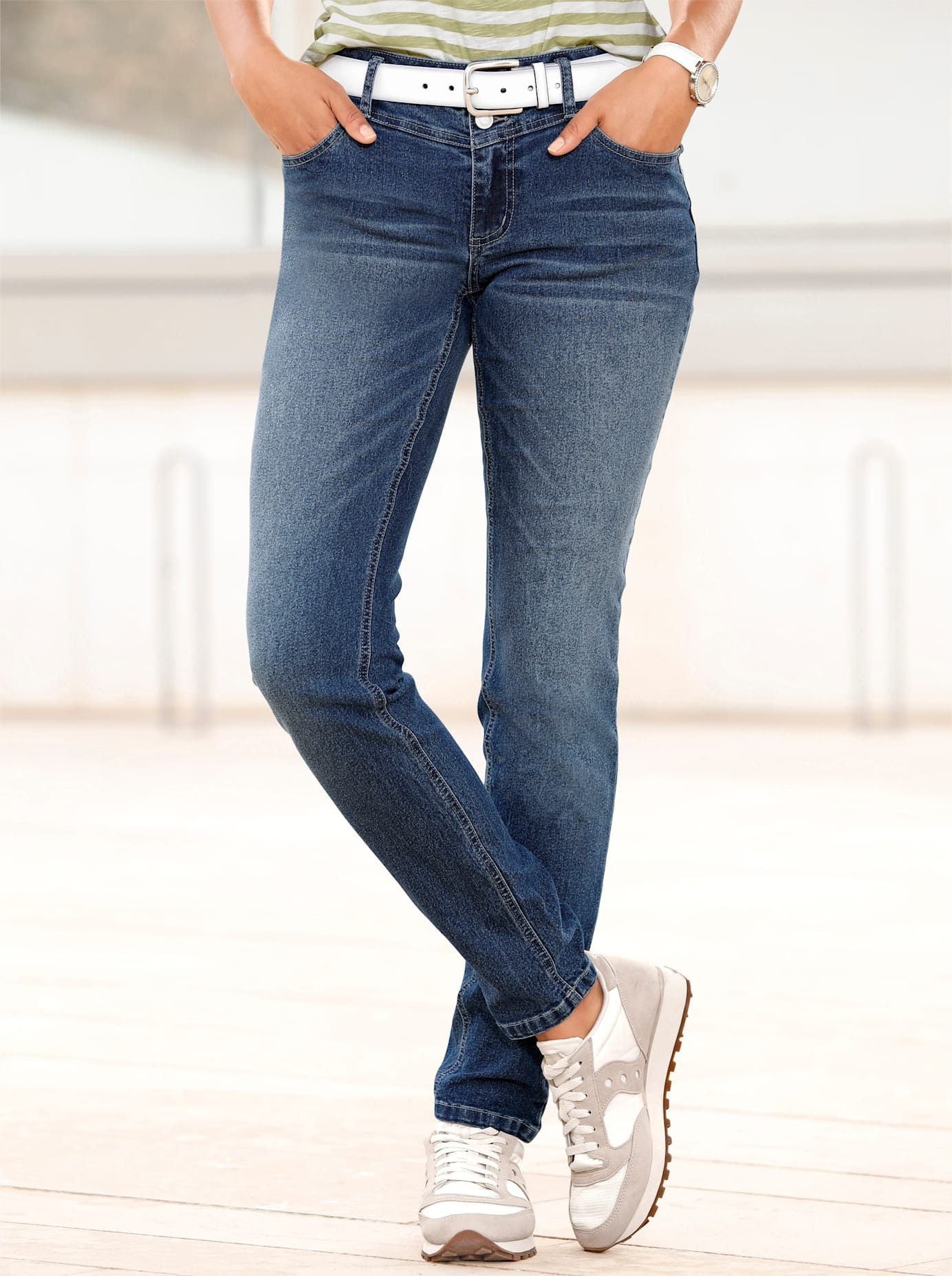 Casual Looks 5-Pocket-Jeans, (1 tlg.)