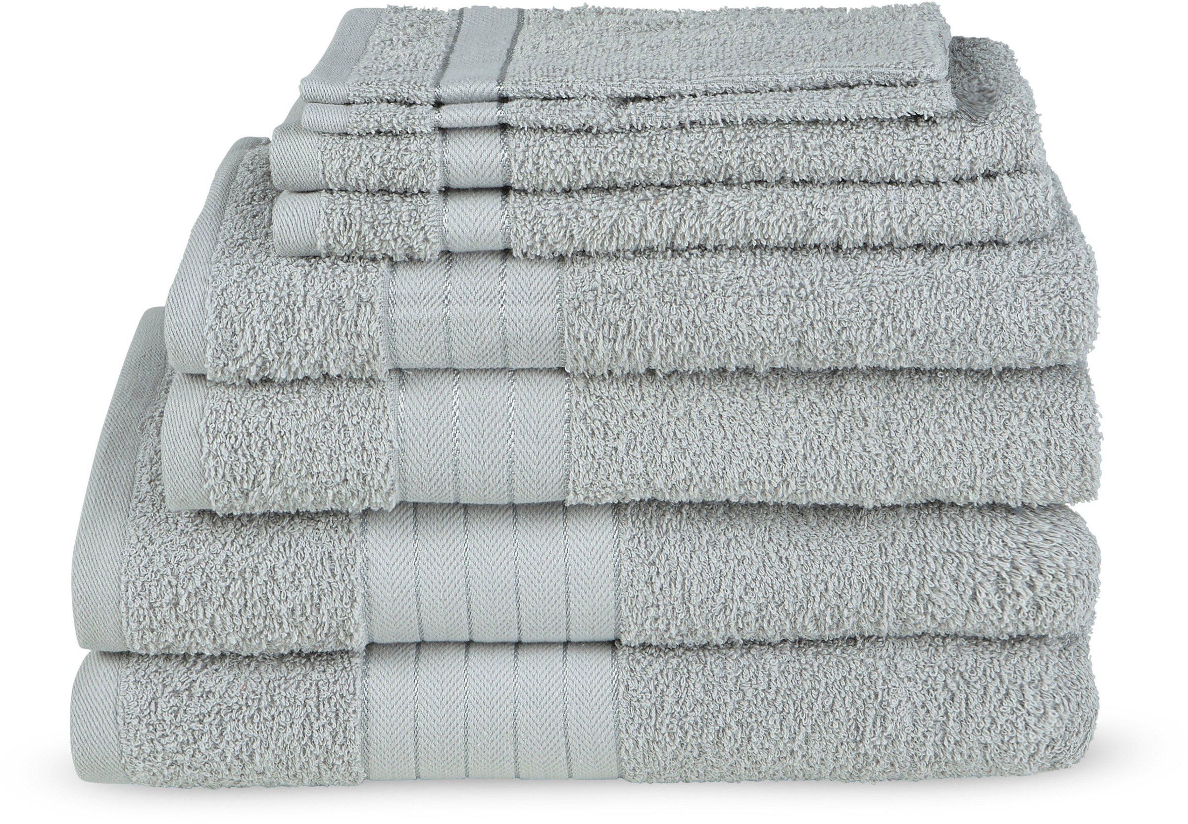 Emotion Handtuch Set "Uni" Baumwolle, Walkfrottee, Bordüre, 500 GSM, Einfar günstig online kaufen