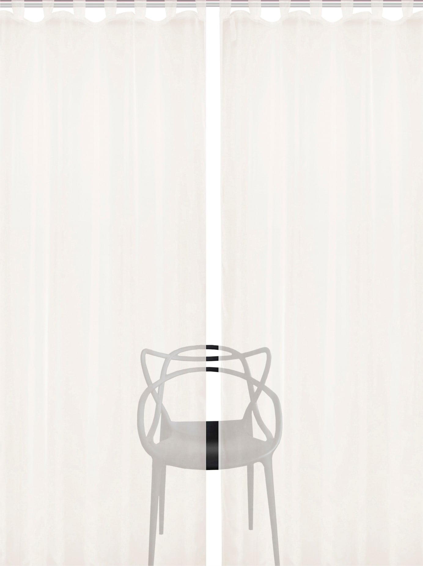 heine home Gardine Schlaufen 1 Stk. tlg.