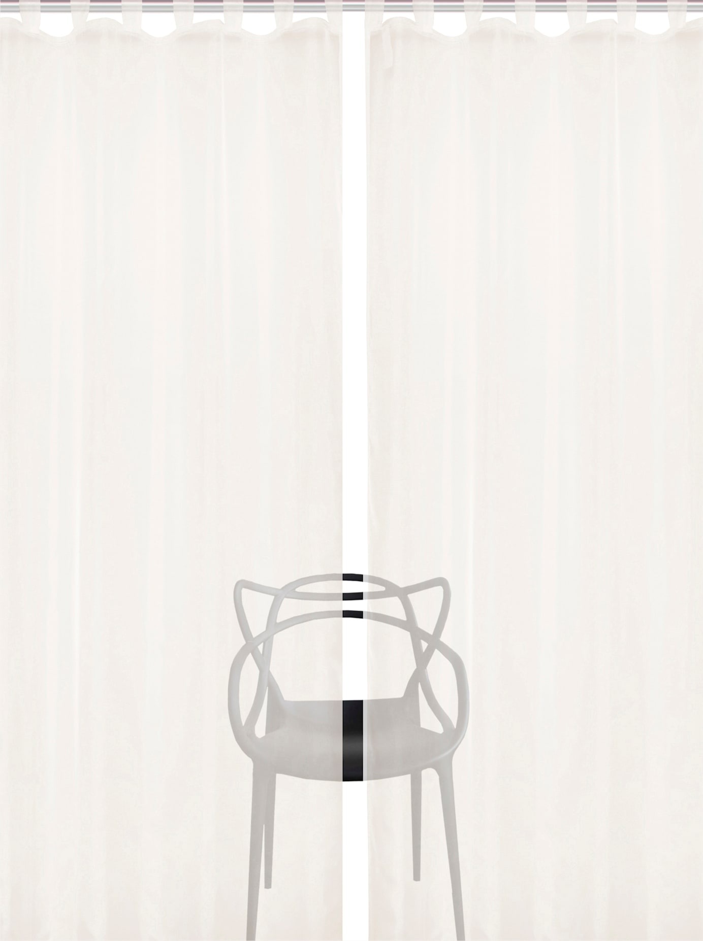 Thumbnail - heine home Gardine Schlaufen 1 Stk. tlg.