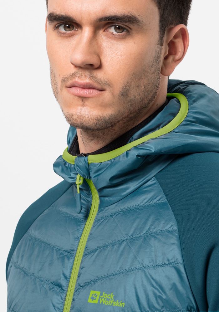 Jack Wolfskin Hybridjacke »ROUTEBURN PRO BAUR M«, Kapuze | HYBRID mit