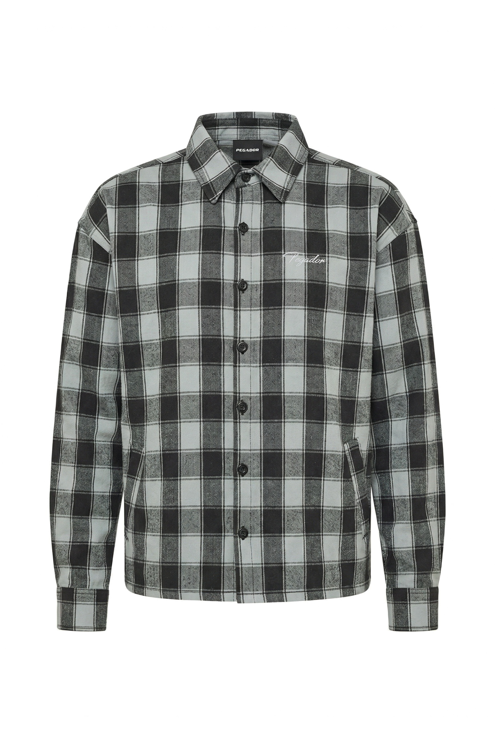 PEGADOR Langarmhemd »Bevill Flannel Shirt« Baumwolle, regular fit