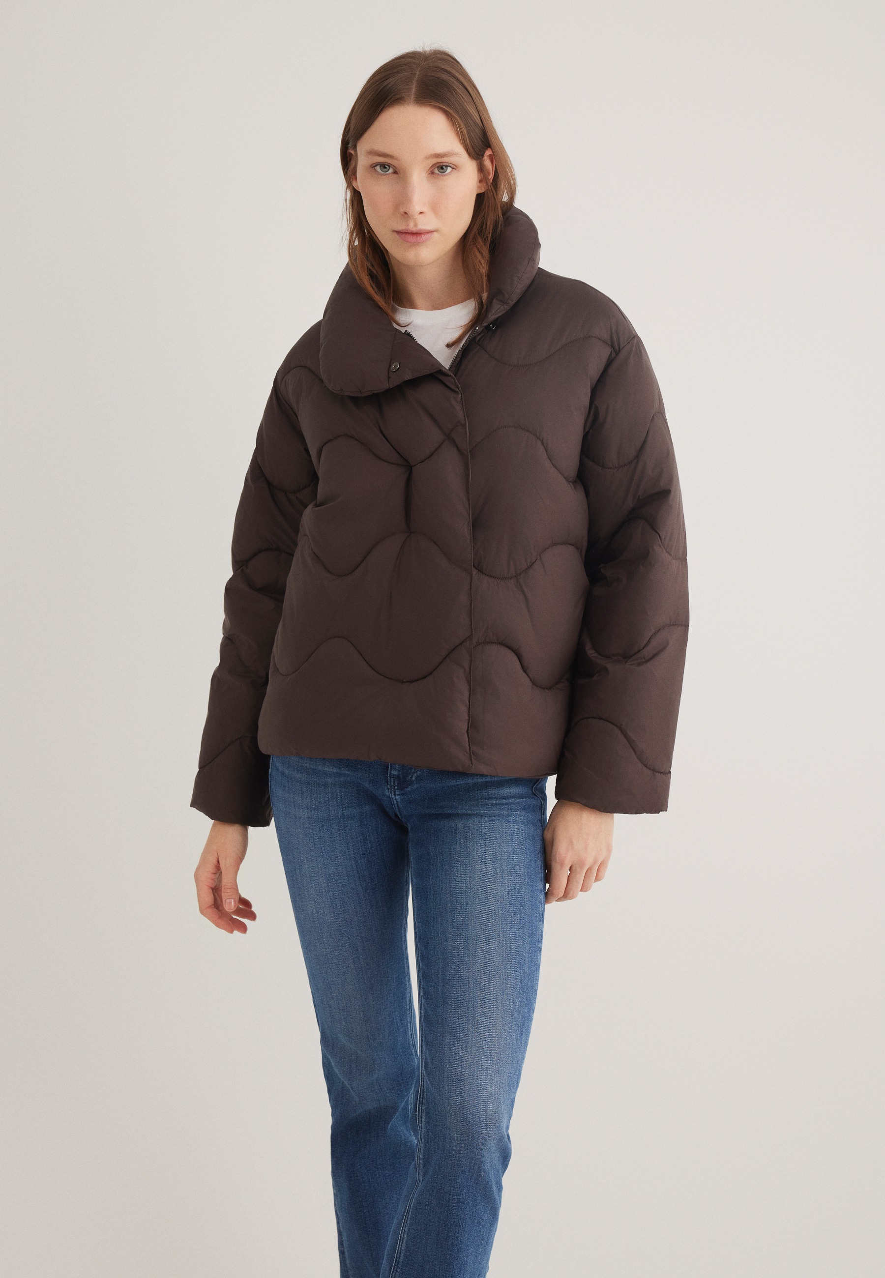 Mavi Blouson »HIGH COLLAR JACKET«, Kurze Steppjacke