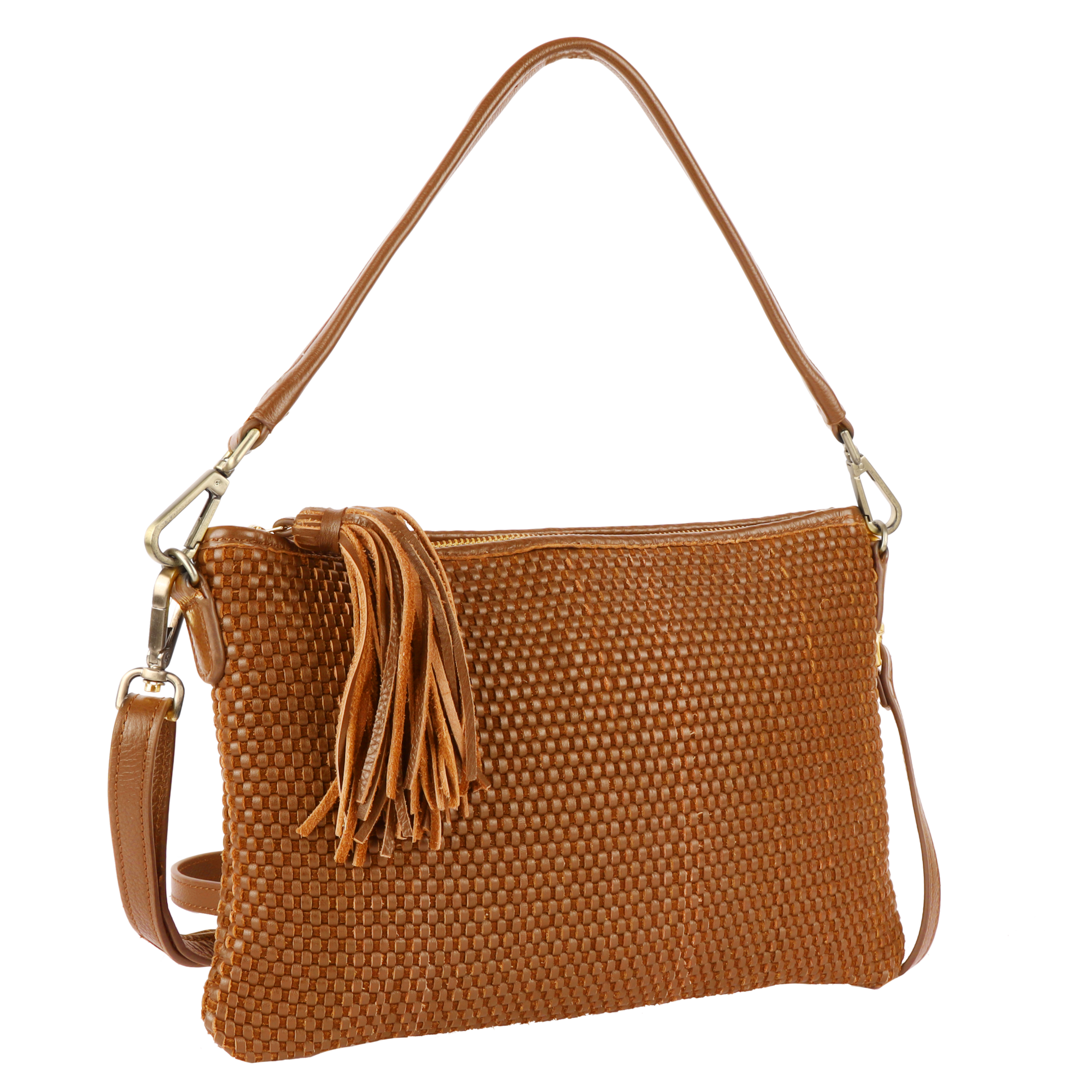 HARBOUR 2nd Clutch »Ivellina« Damen Handtasche, Umhängetasche, Schultertasche mit modischen Fransen