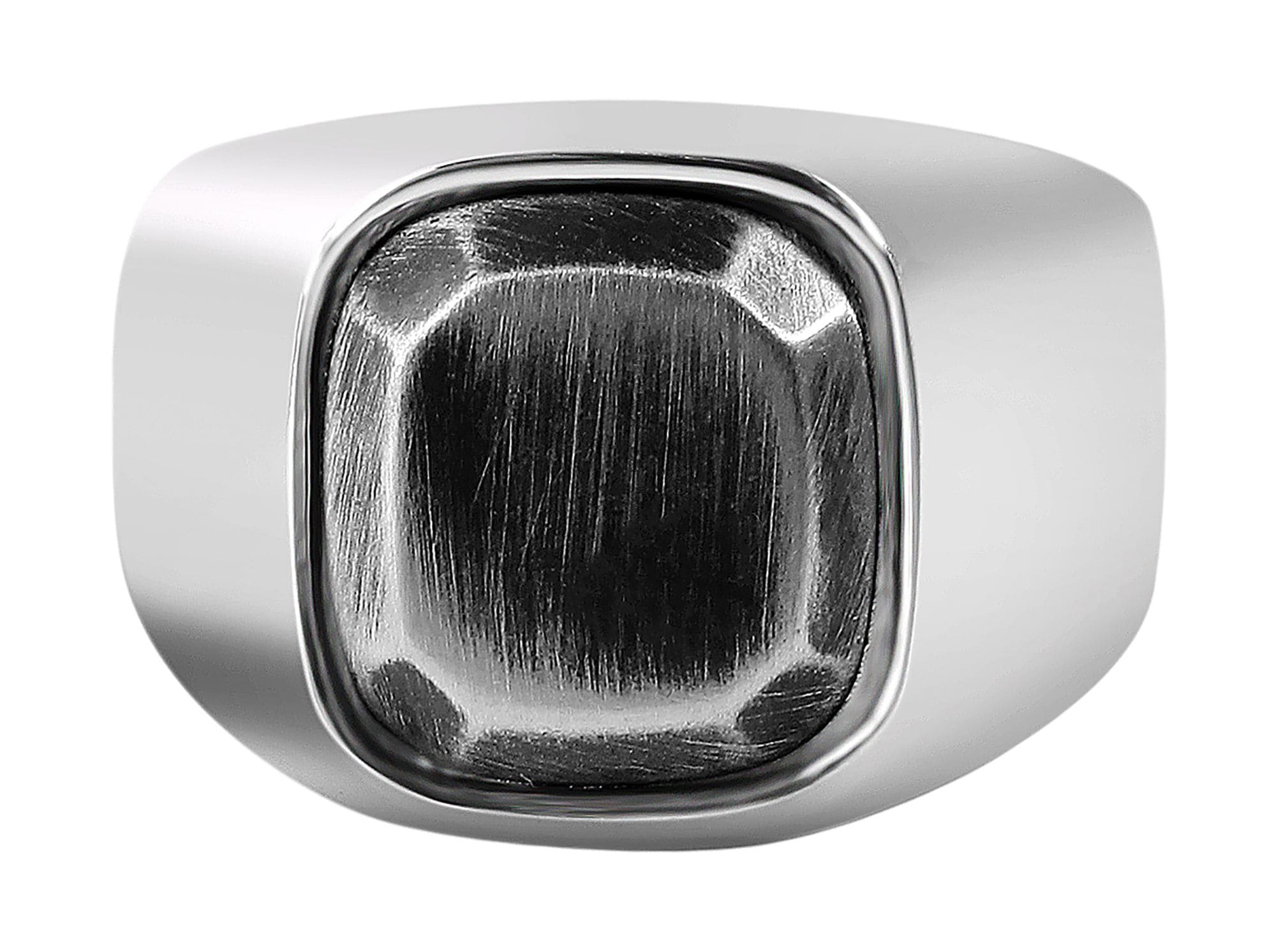 Fingerring ADELIA´S "Herren Ring aus Edelstahl" Gr. 60, silber, Fingerringe, Herren, 60, Edelstahl, Fingerring 9