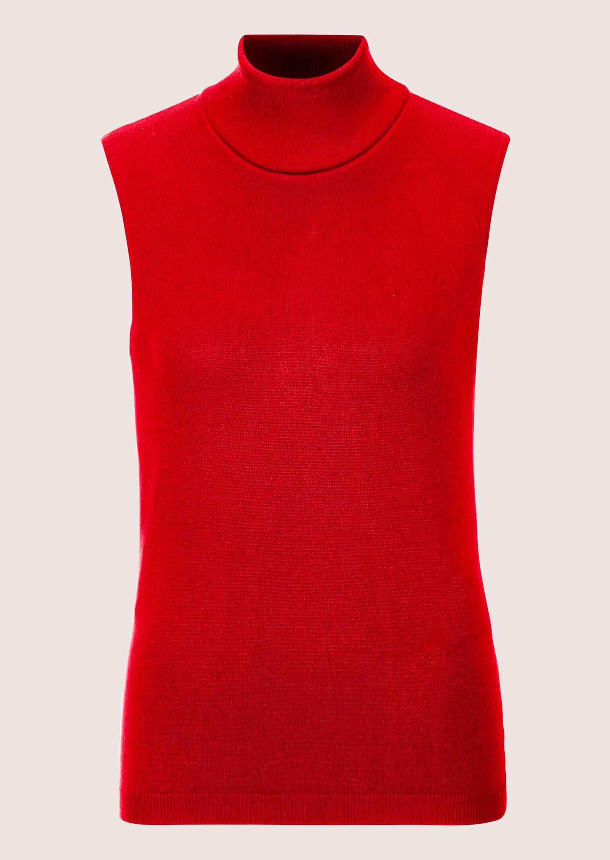 MADELEINE Longpullover "Strickpullover Viskosepullover ohne Ärmel" Ärmellos günstig online kaufen