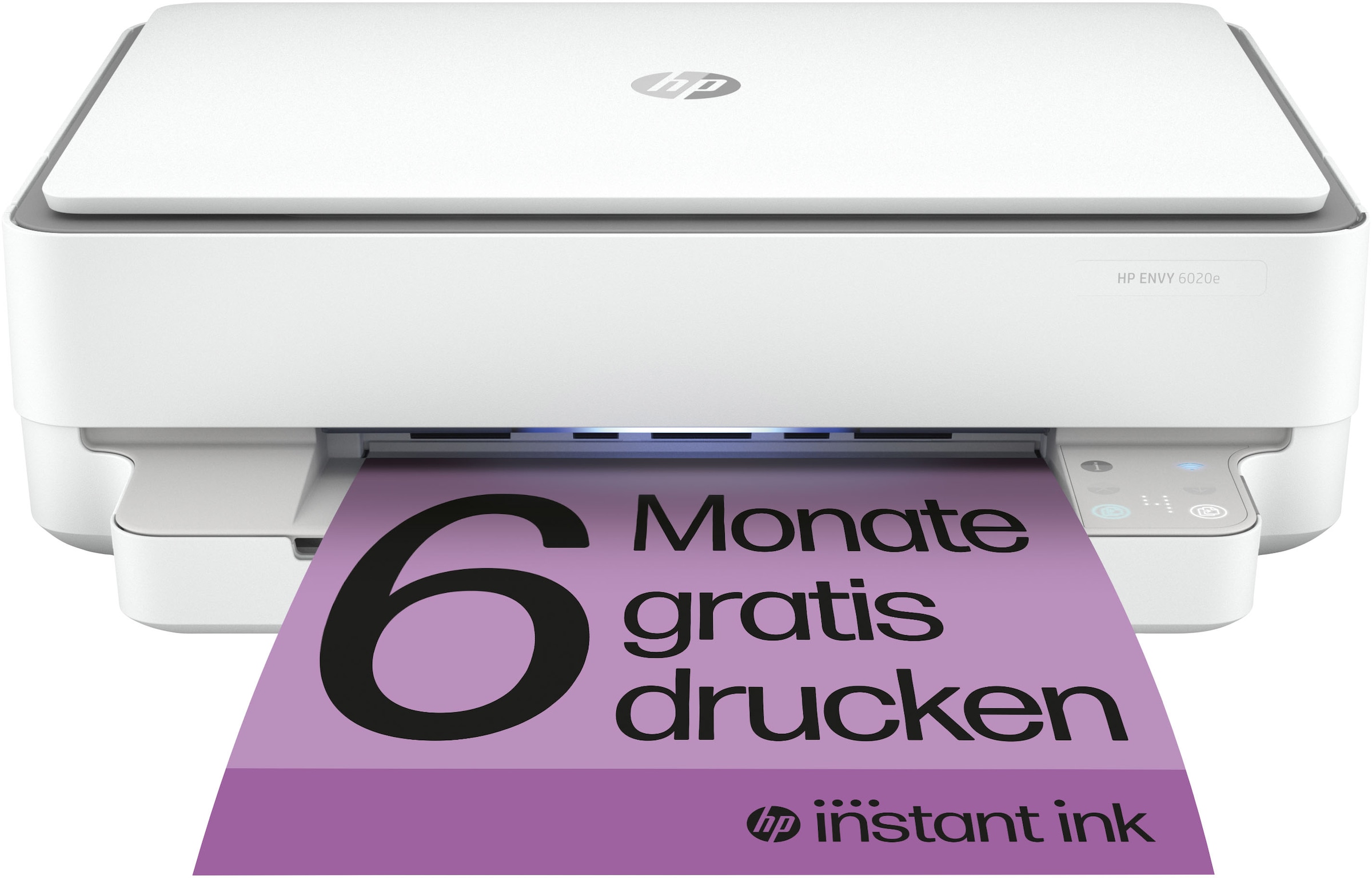 HP Multifunktionsdrucker »ENVY 6020e«, 6 Monate gratis Drucken mit HP Instant Ink inklusive