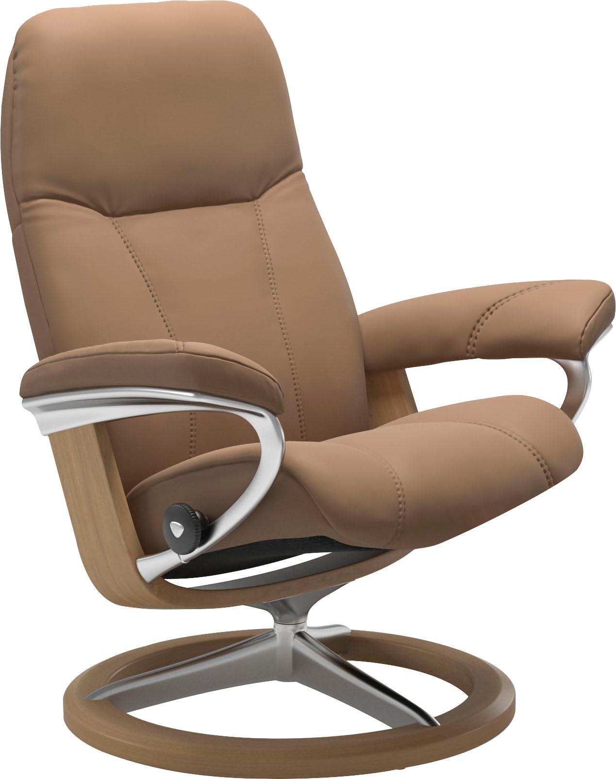 Stressless Relaxsessel "Consul" mit Signature Base, Größe L, Gestell Eiche