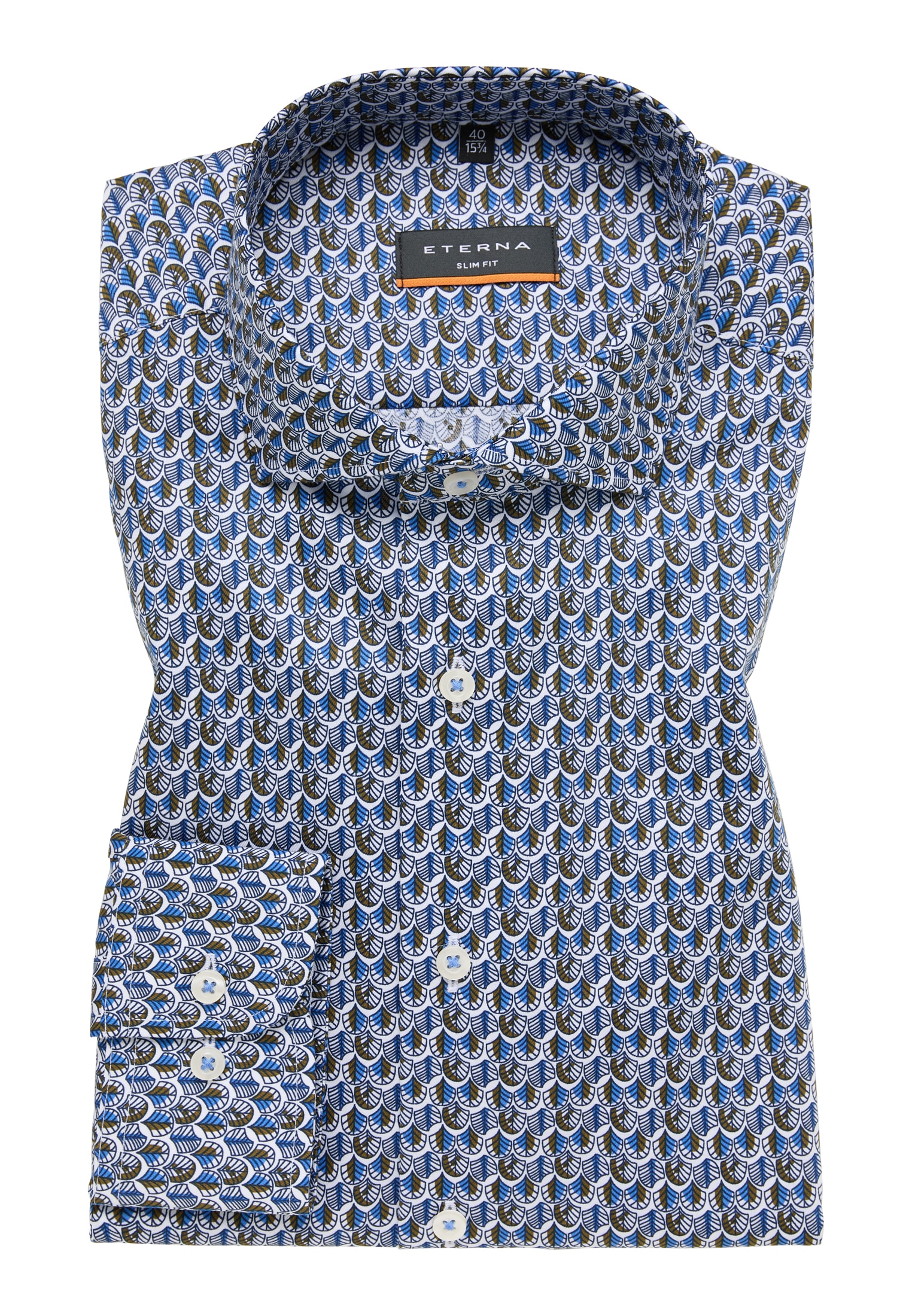 Eterna Langarmhemd »SLIM FIT«