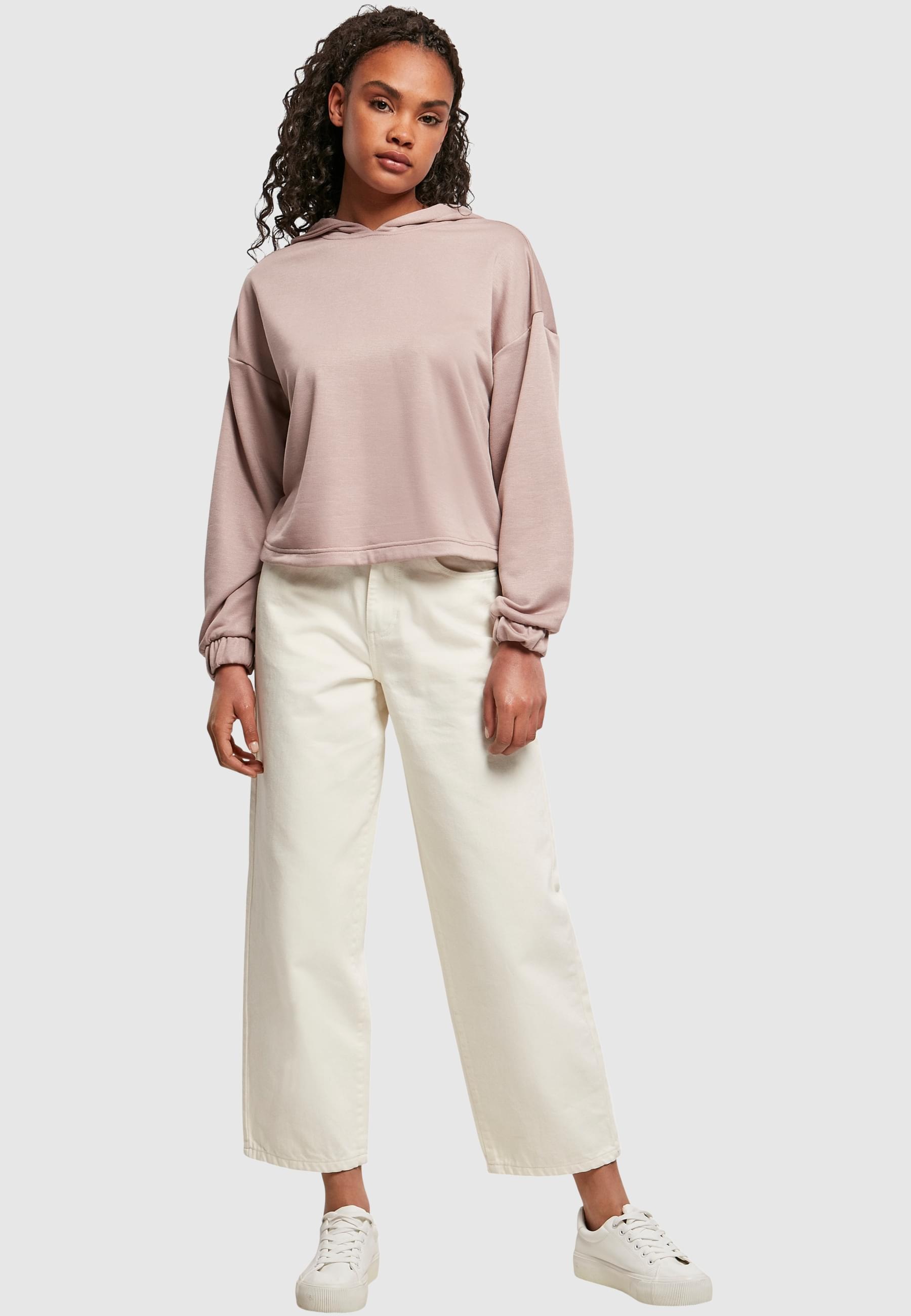 URBAN CLASSICS Kapuzenpullover »Urban Classics Damen Ladies Oversized Shaped Modal Terry Hoody«, (1 tlg.)