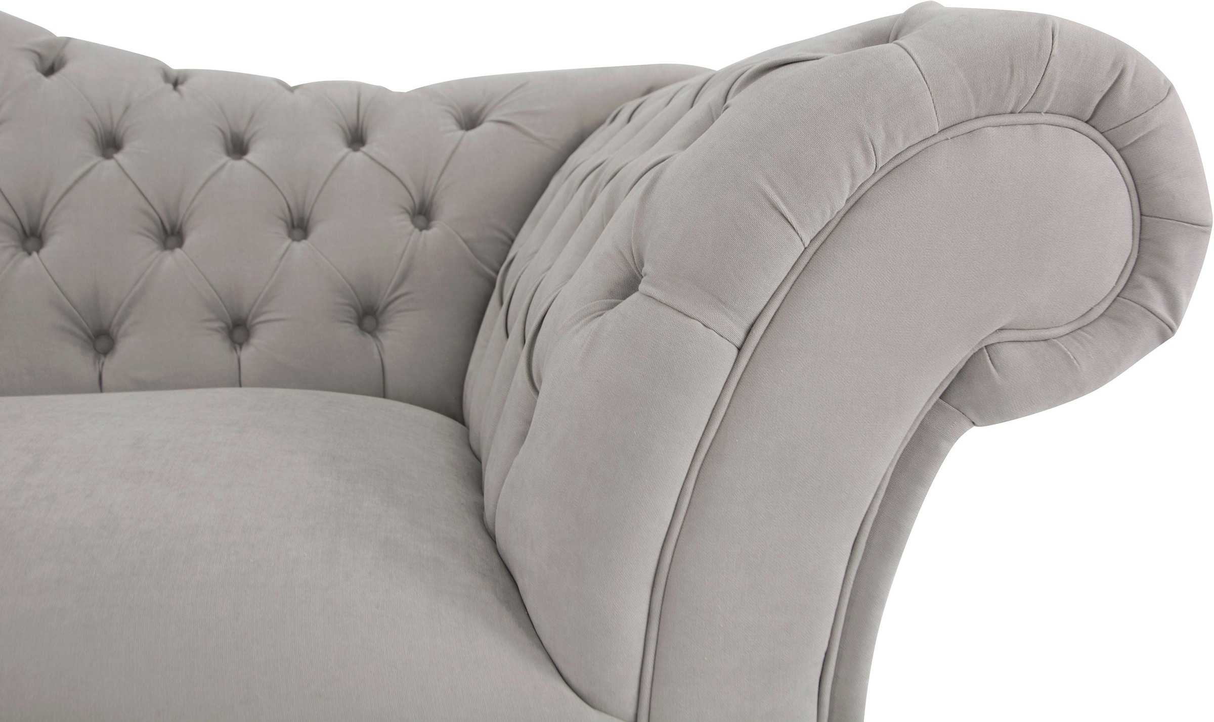 Home affaire 3-Sitzer »Chester«, mit Knopfheftung in Recamieren-Optik