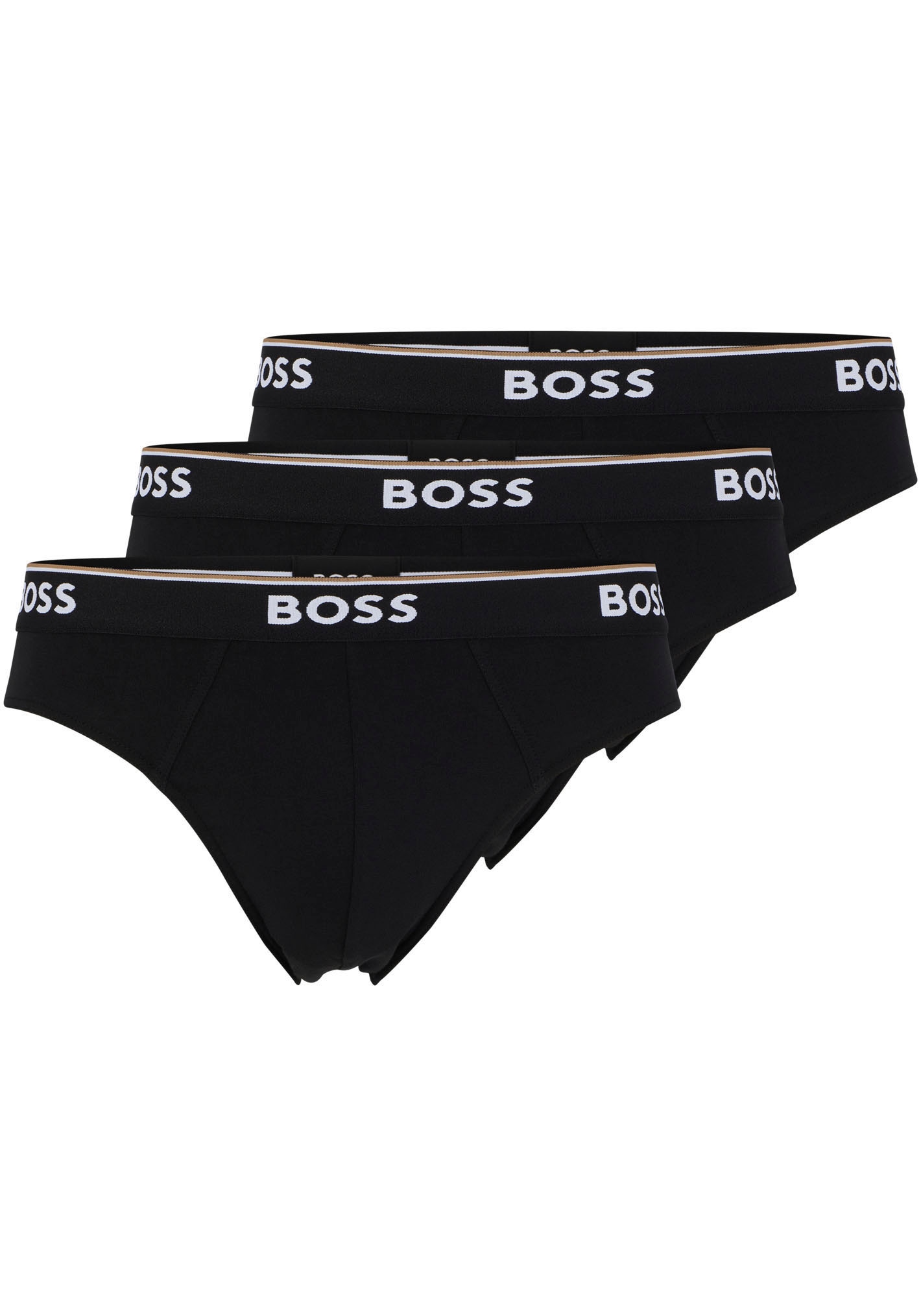 BOSS Slip, (Packung, 3er-Pack), mit Logo Webbund