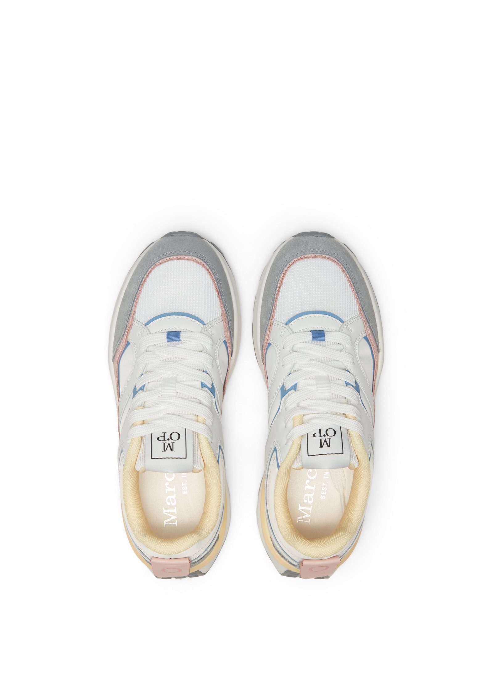 Marc O'Polo Sneaker »aus Rindleder und Mesh«