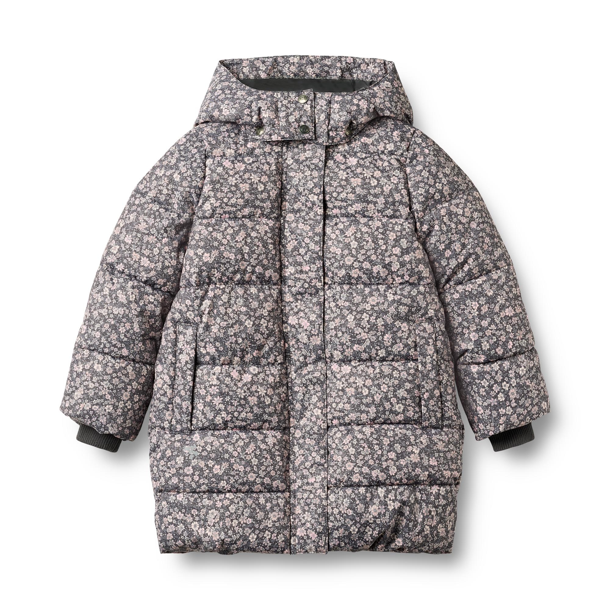 WHEAT Steppjacke »Puffer Coat Yrsa« mit Kapuze Kunstfaser, wasserdicht, atmungsaktiv, Reflektor, abnehmbare Kapuze