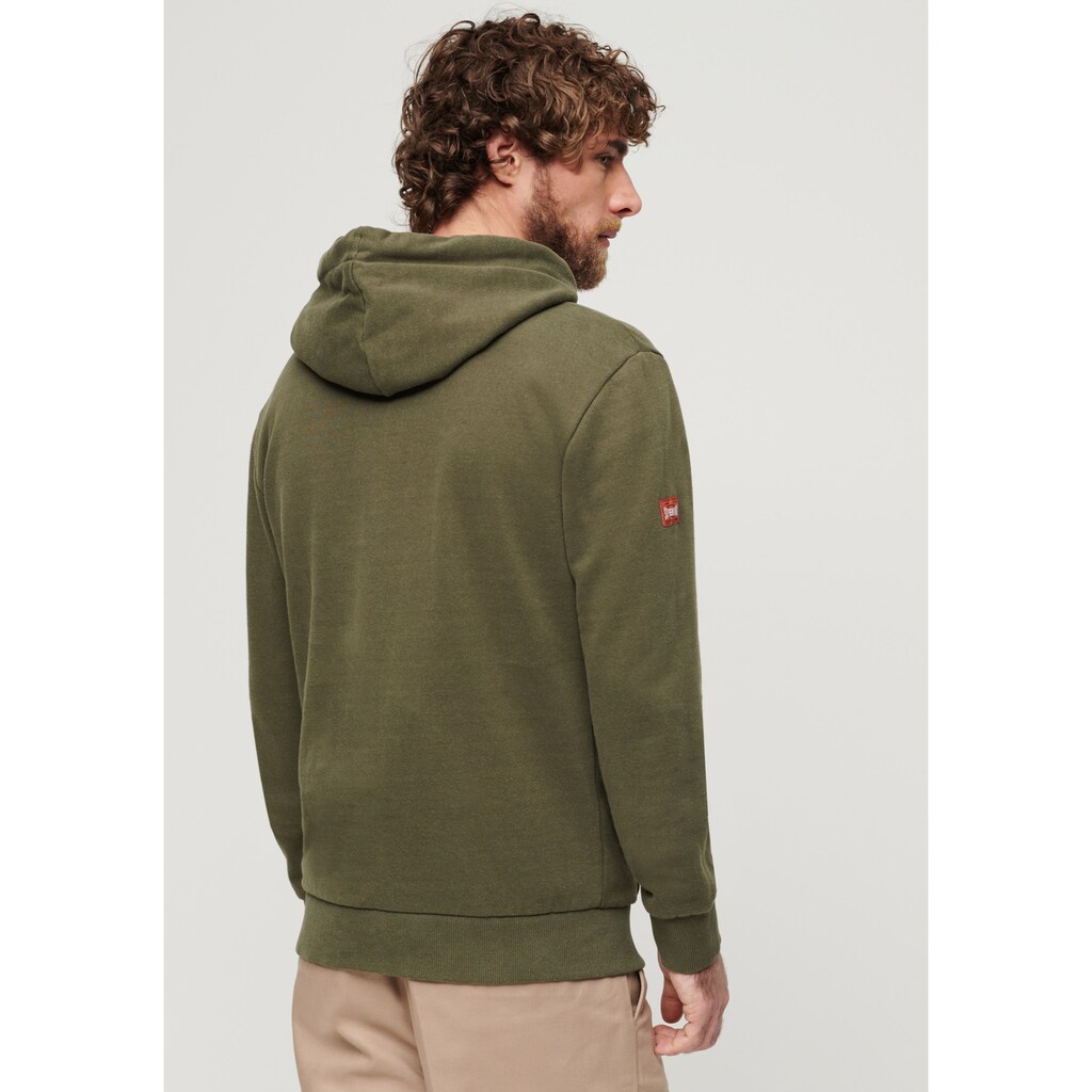 Superdry Kapuzensweatshirt »WORKWEAR FLOCK GRAPHIC HOODIE«