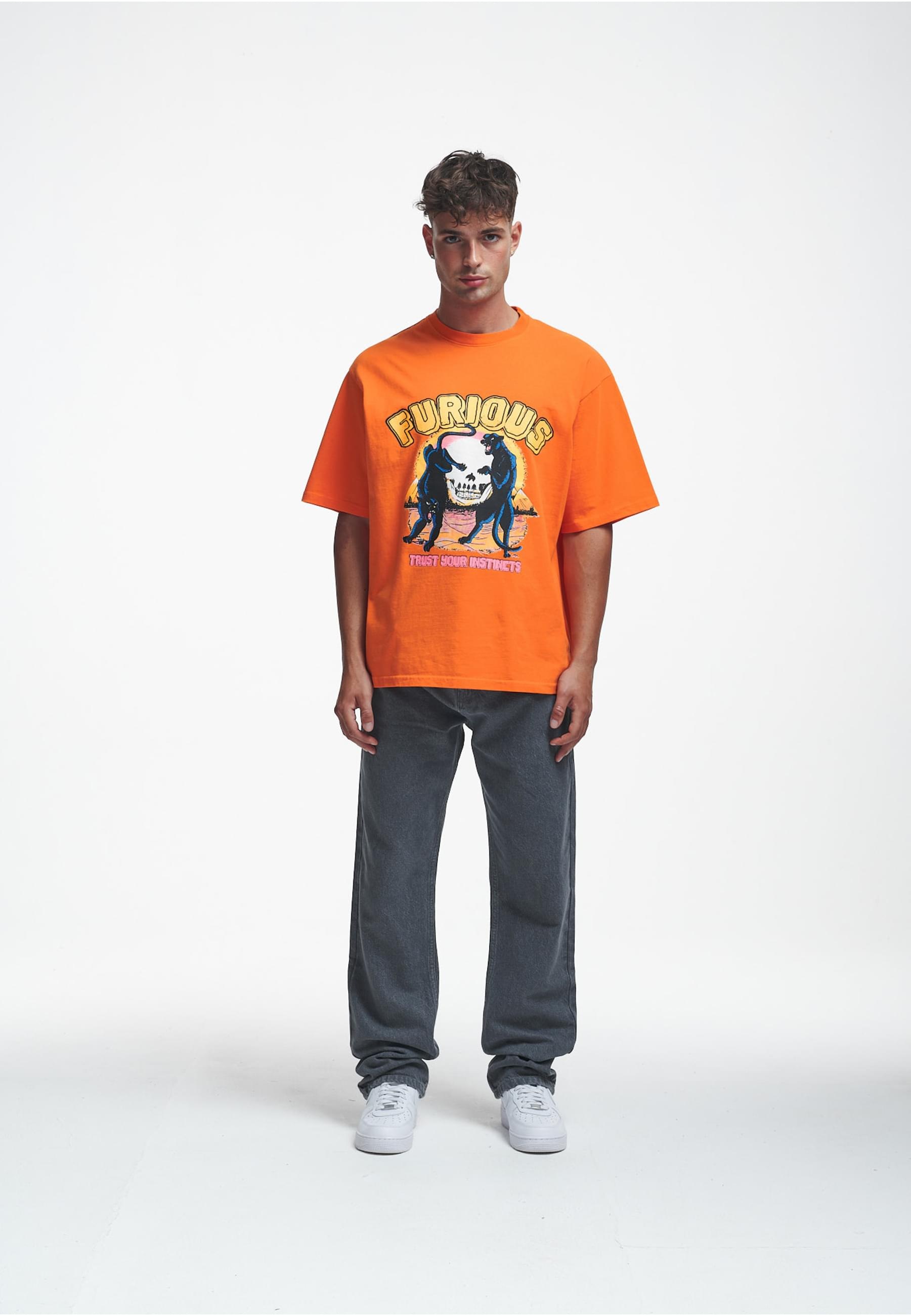 2Y Studios T-Shirt »2Y Studios Herren 2Y Furious Oversize Tee«, (1 tlg.)