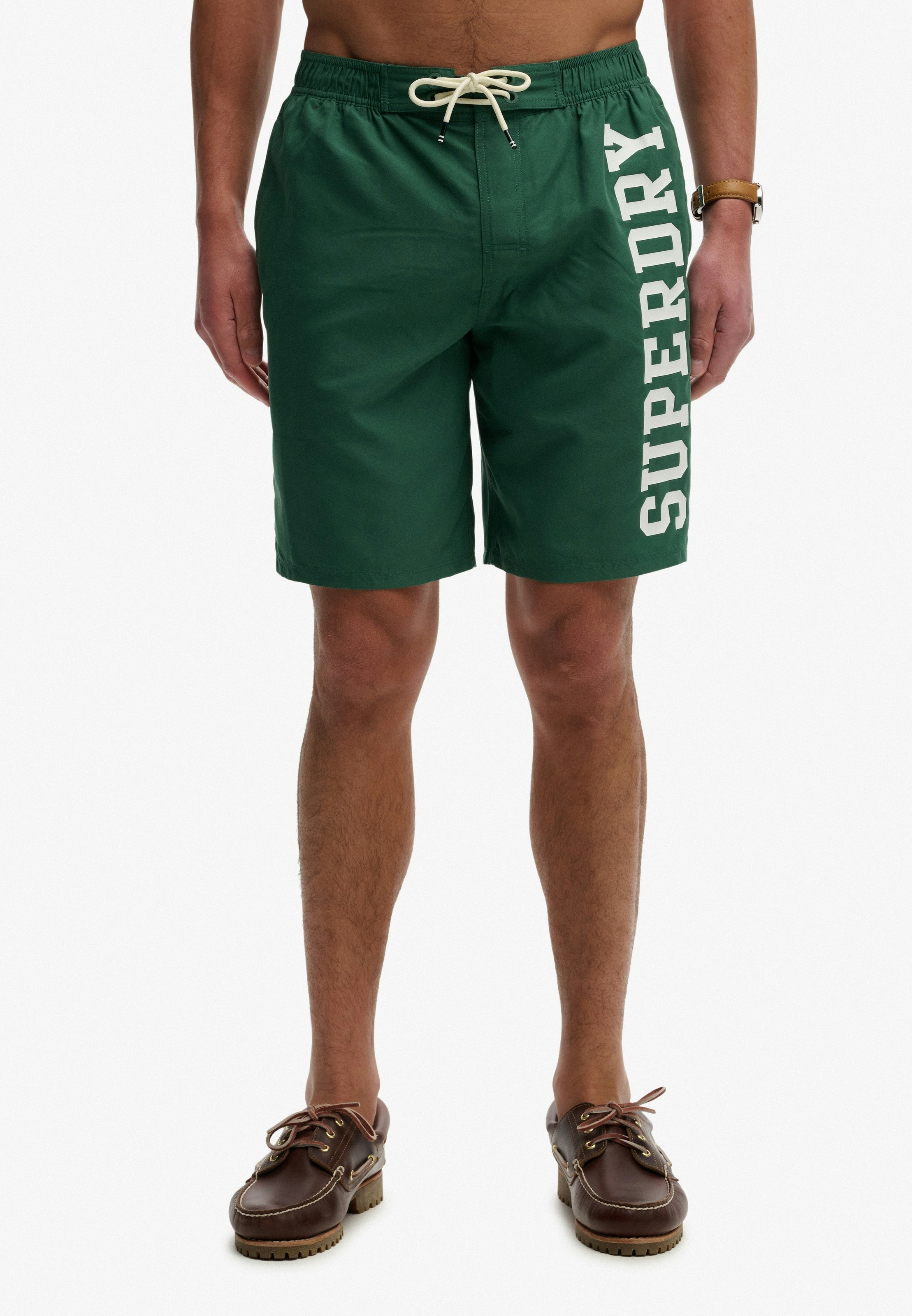Superdry Short De Bain Logo 19 Hunter Green L Homme