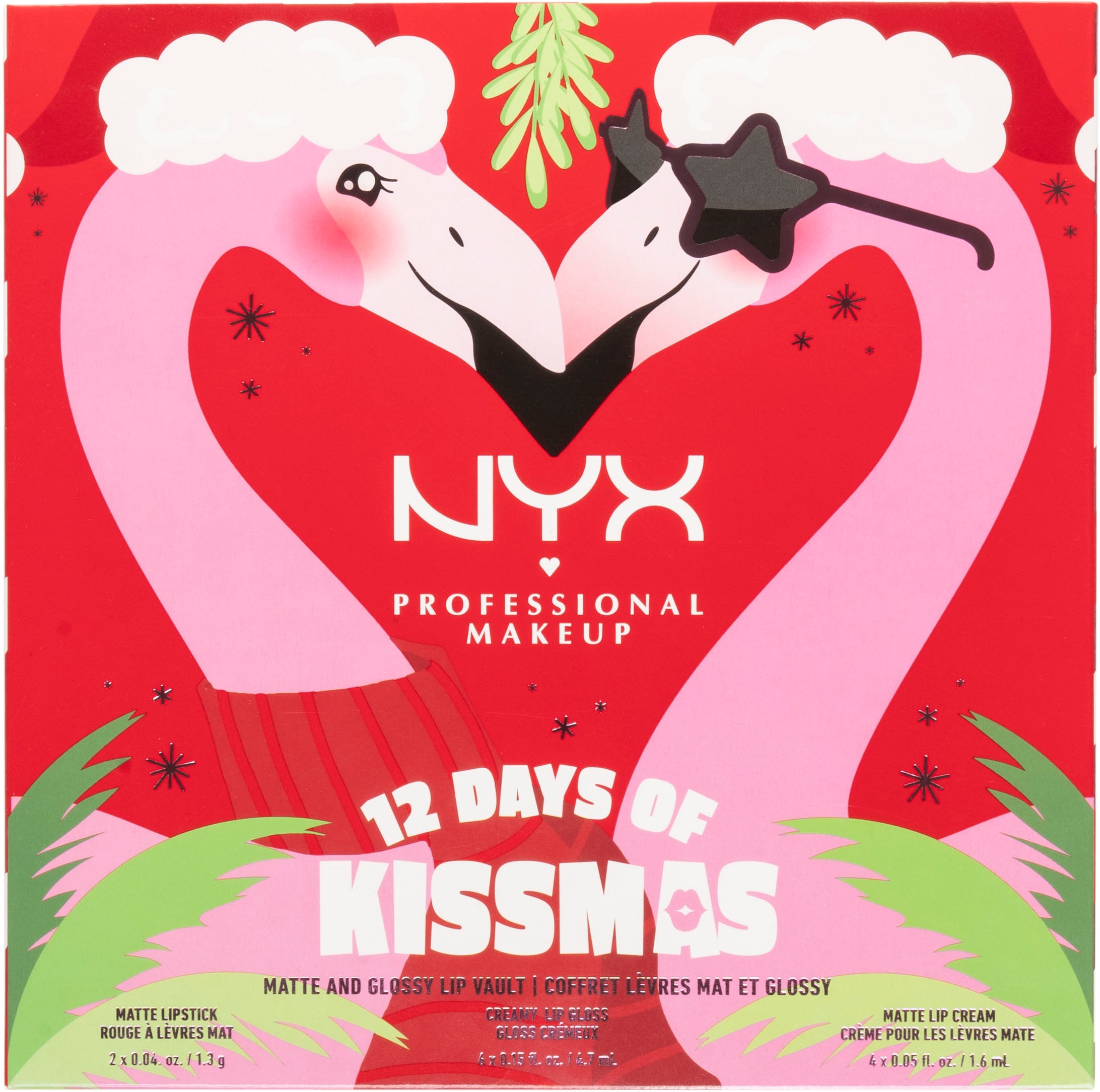 Adventskalender »NYX Professional Makeup 12 Days of Kissmas«, ab 18 Jahren