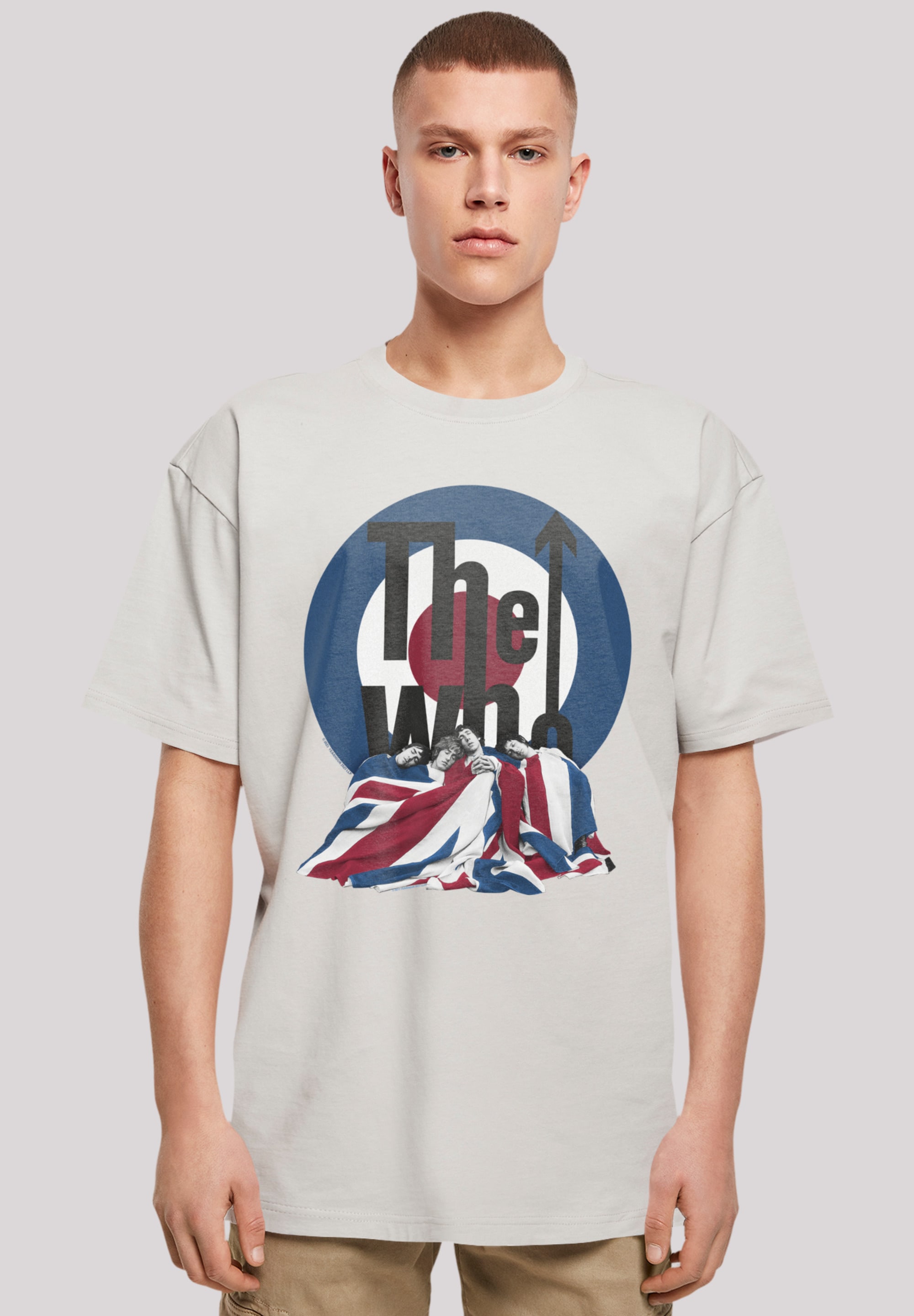 F4NT4STIC T-Shirt "The Who Flag Blanket", Premium Qualität günstig online kaufen