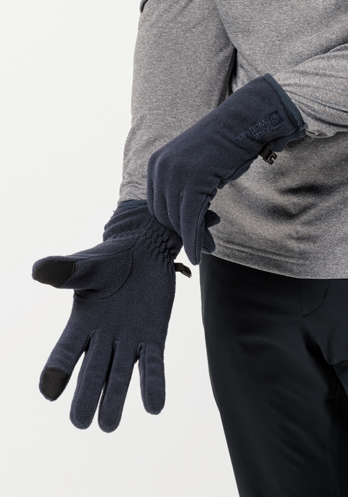 Jack Wolfskin Fleecehandschuhe "REAL STUFF GLOVE"