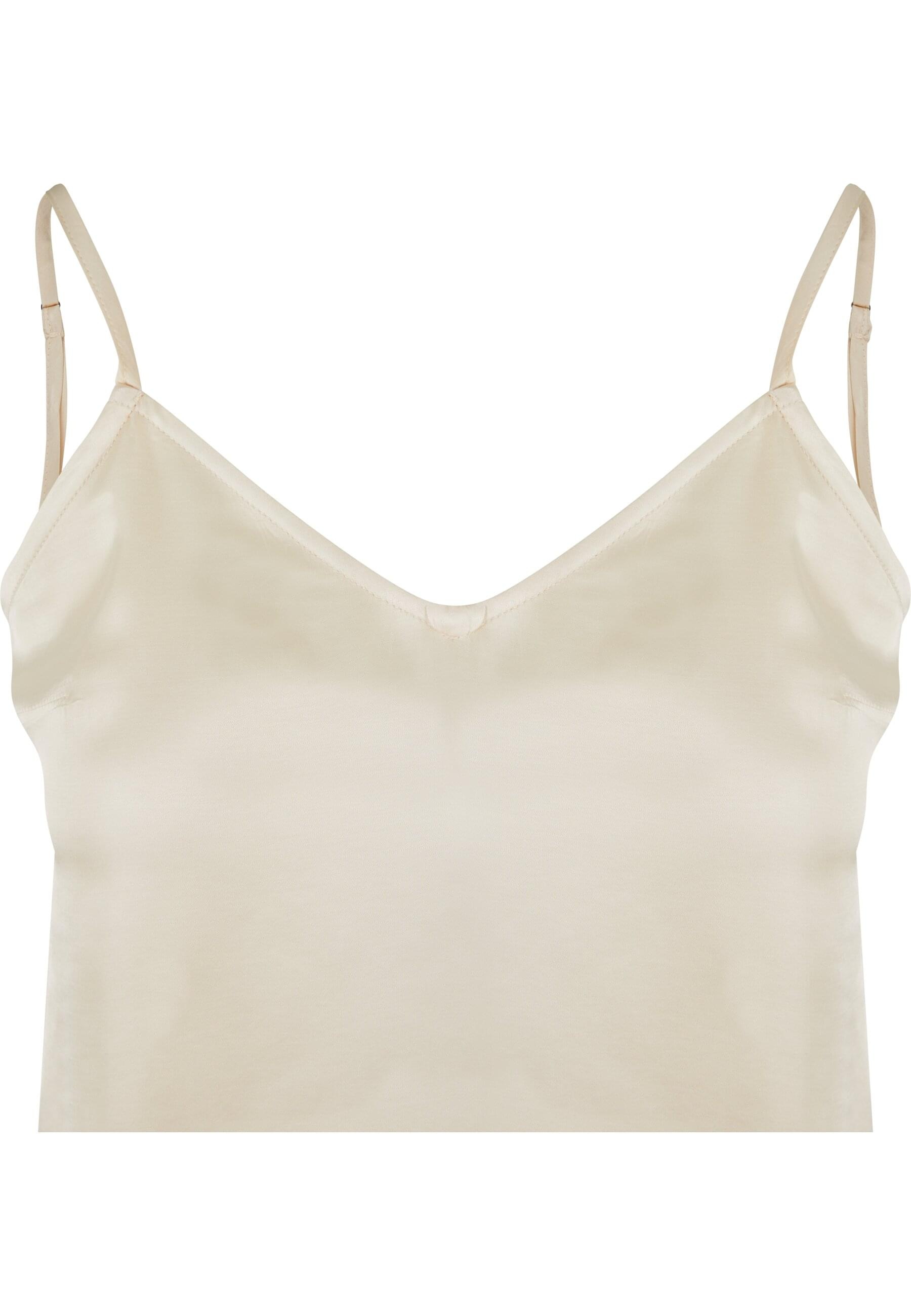 URBAN CLASSICS Muskelshirt »Urban Classics Damen Ladies Viscose Satin Slip Top«, (1 tlg.)