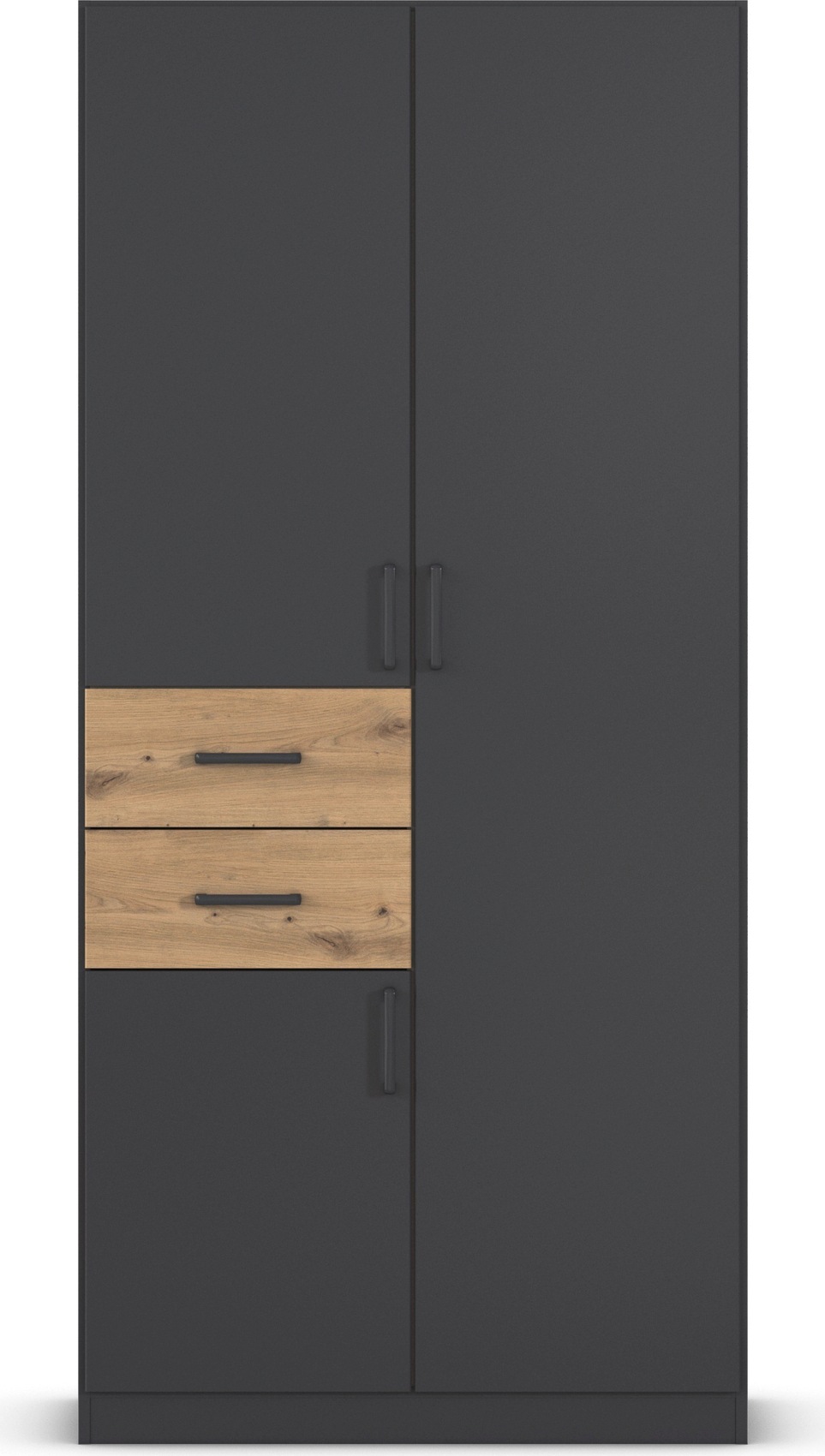 Thumbnail - rauch Drehtürenschrank "Kleiderschrank Schrank Garderobe MAIKA mit Dekor-Front", 2 Schubladen, in verschiedenen Breiten,...