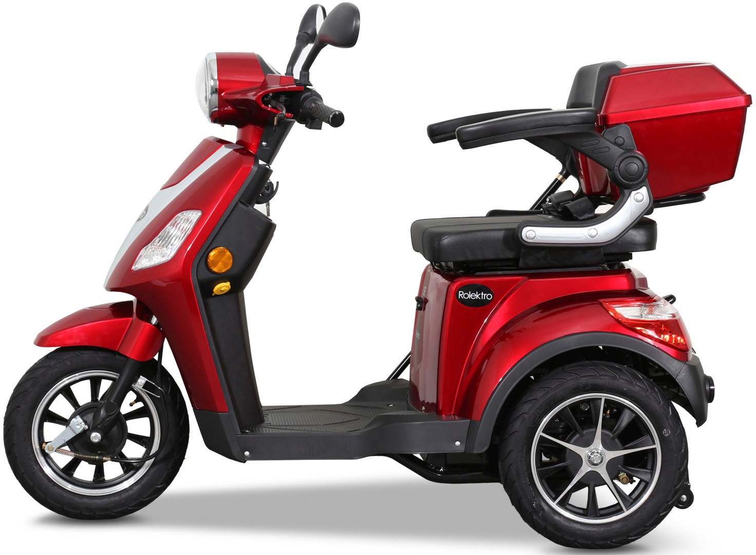 Rolektro Elektromobil »E-Trike 15 V.2«, 1000 W, 15 km/h, (mit Topcase)