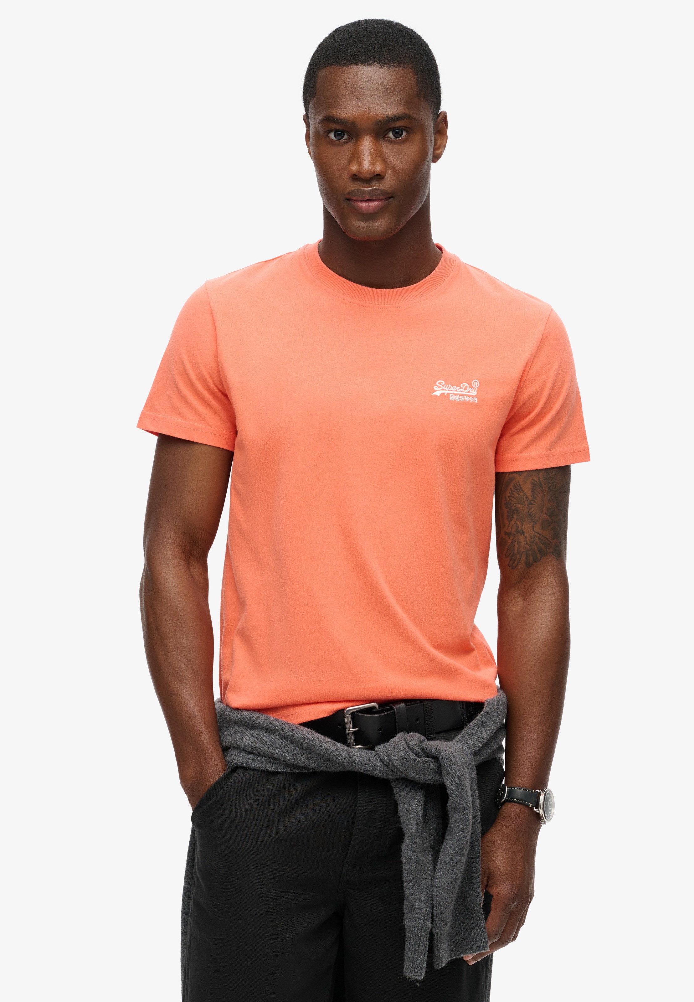 Superdry Rundhalsshirt »ESSENTIAL LOGO EMB TEE«