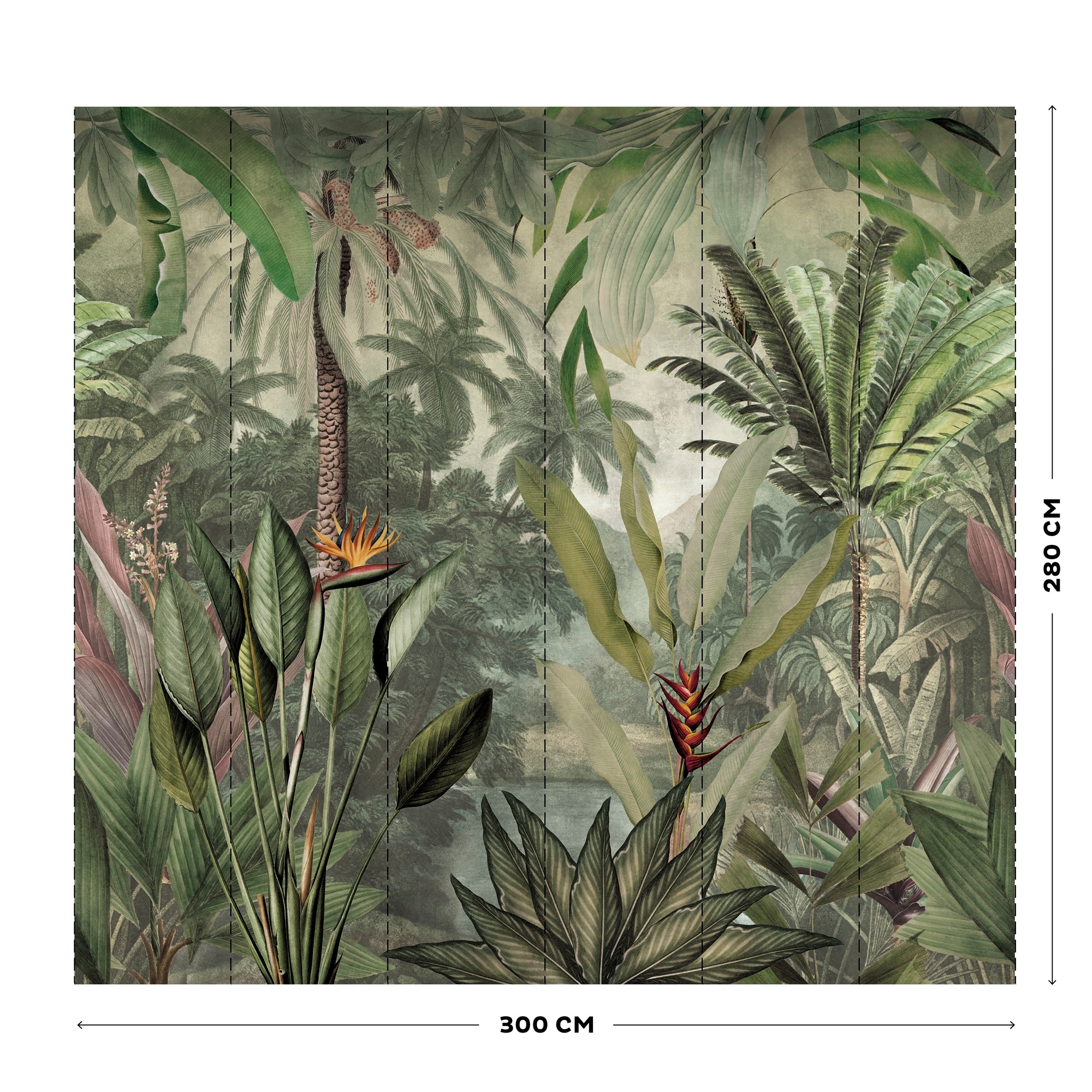 Art for the home Fototapete »Medan«, neutral, Design Tapeten