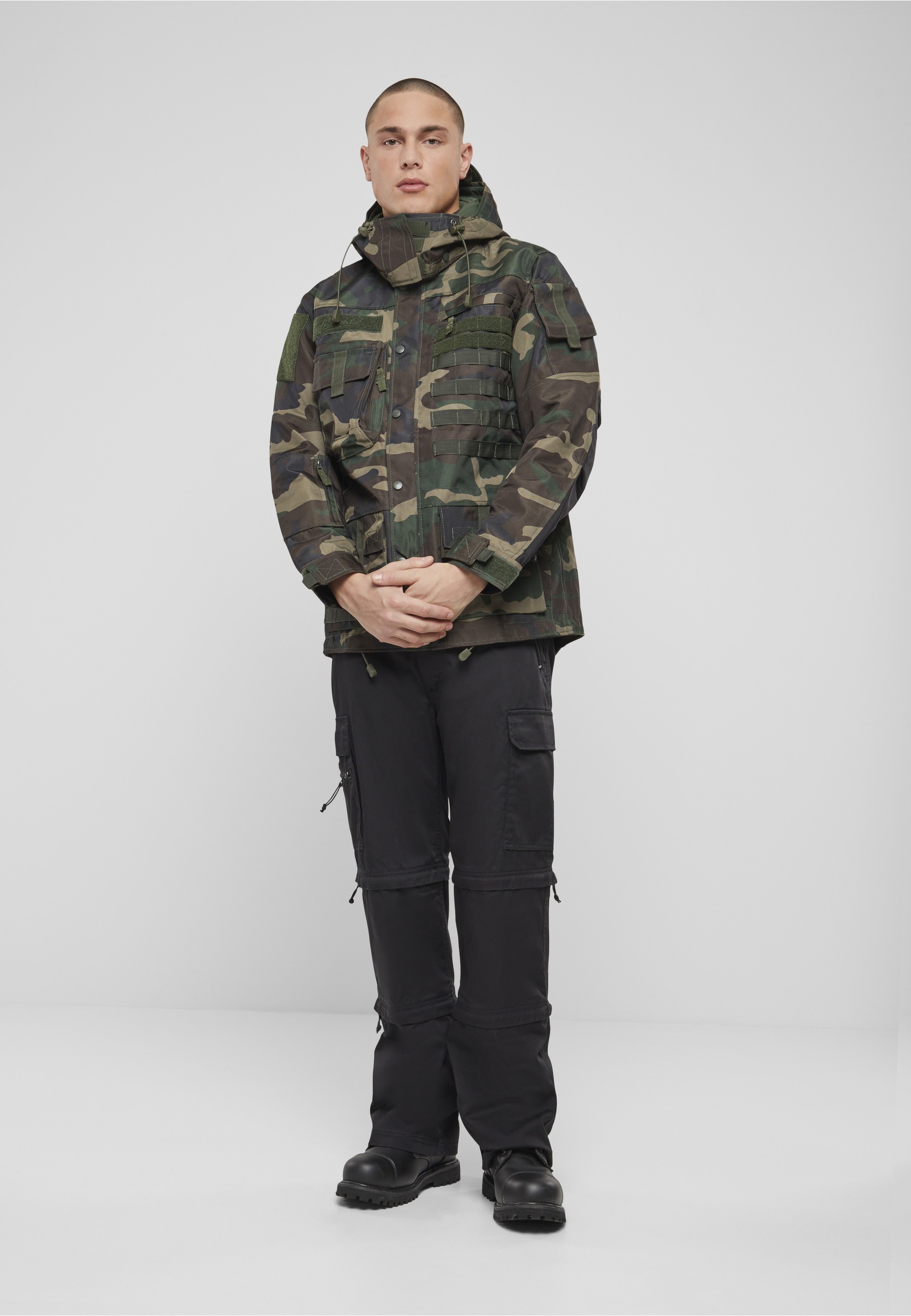 Brandit Winterjacke »Brandit Herren Performance Outdoorjacket« 1 Stk. tlg. mit Kapuze