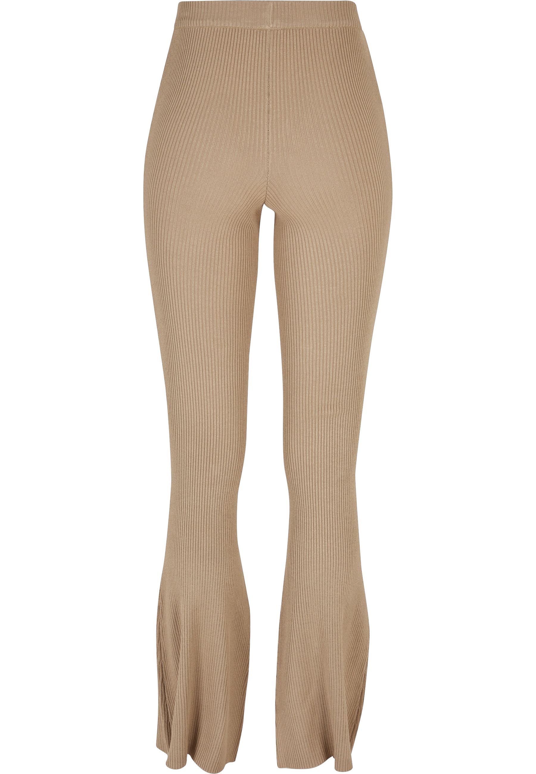 URBAN CLASSICS Leggings "Urban Classics Damen Ladies Rib Knit Bootcut Leggi günstig online kaufen