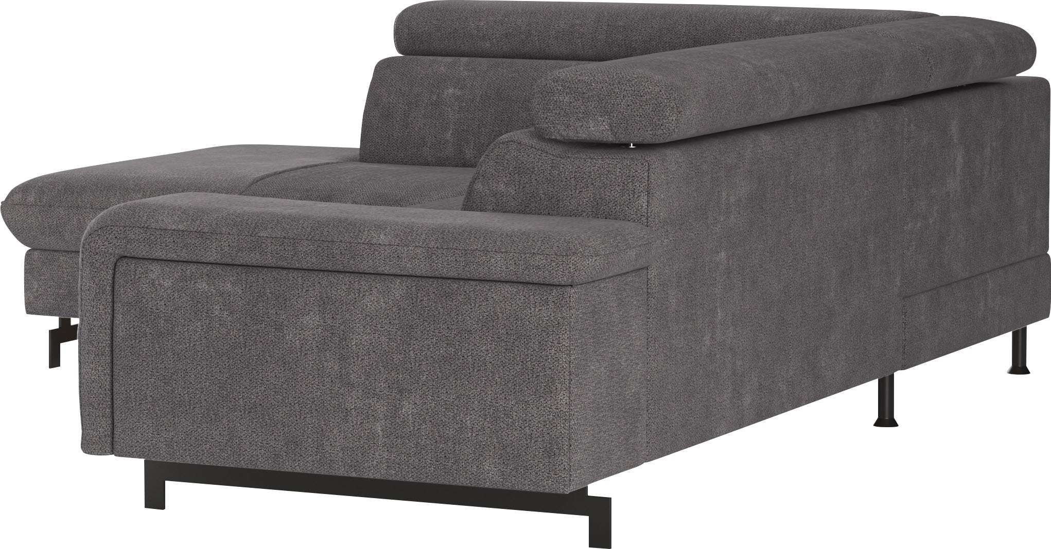 COTTA Ecksofa »Emma L-Form«, mit Kopfteilverstellung, wahlweise mit Bettfunktion & Bettkasten