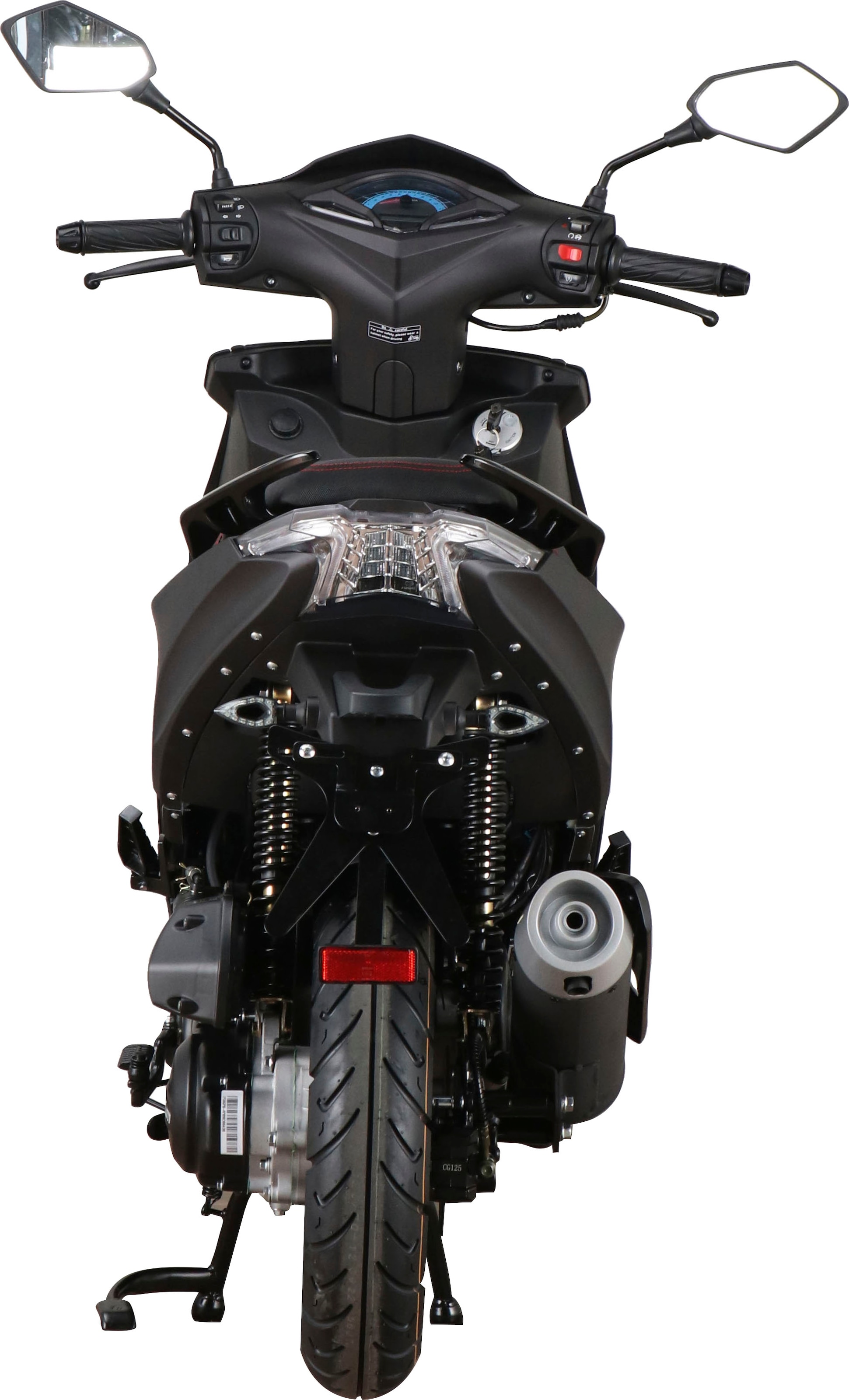 BAUR 5, auf 3 Raten Motorroller UNION cm³, | 45 »Striker«, 50 km/h, GT Euro PS