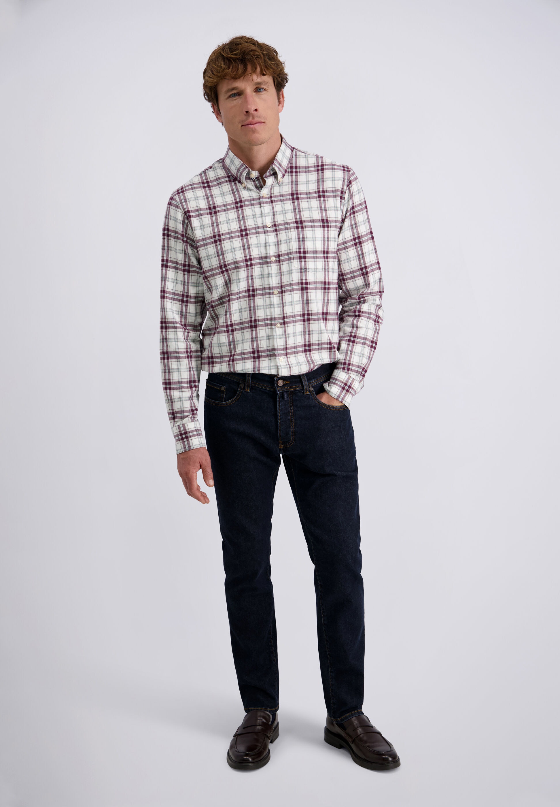 Pierre Cardin Tapered-fit-Jeans »Lyon« mit geradem Schnitt