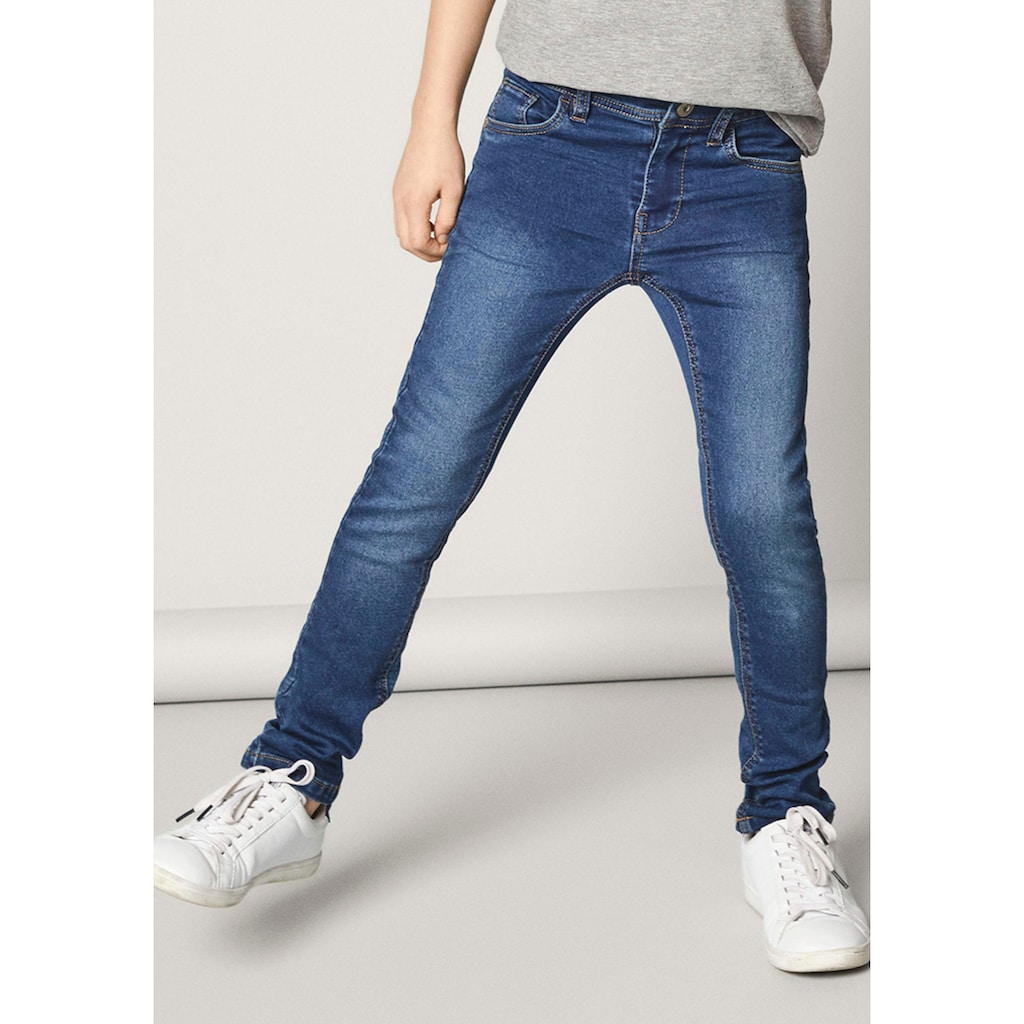 Name It Stretch-Jeans »NKMTHEO DNMTHAYER COR1 SWE PANT«