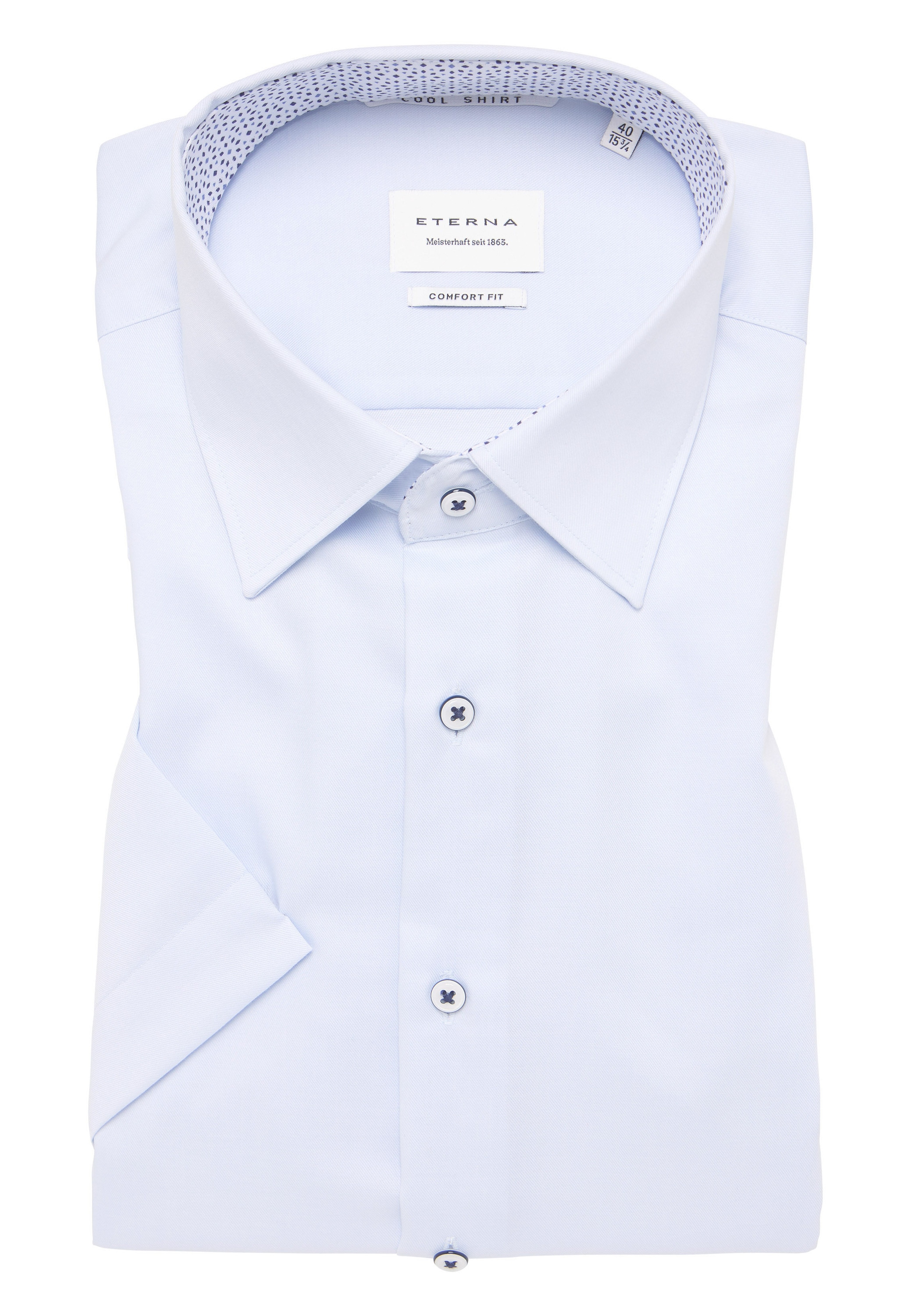 Eterna Kurzarmhemd »COMFORT FIT«, NON IRON (bügelfrei)