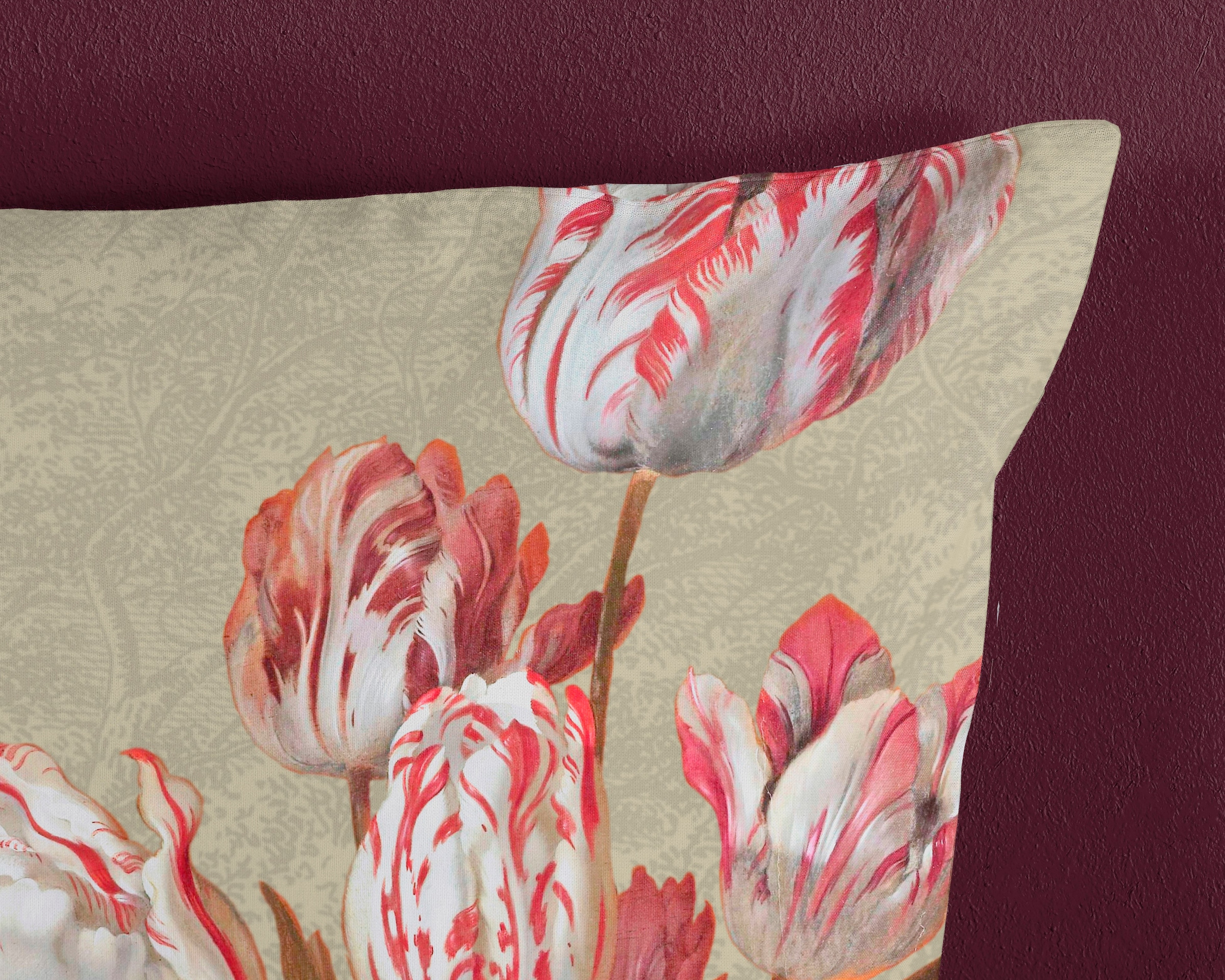 good morning Wendebettwäsche »Miran«, Baumwolle, 135x200, 2 Teilig, Reißverschluss, Wendeoptik, Blumen