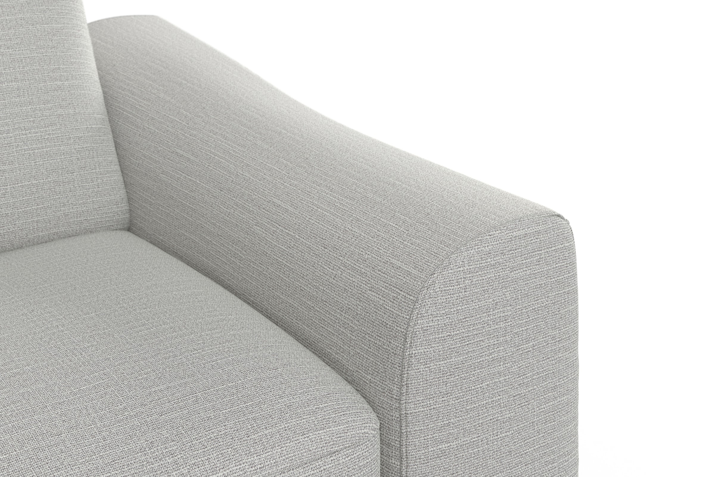 sit&more Ecksofa »Dundee L-Form«, mit Federkern und Massivholzfüßen, wahlweise mit Kopfteilverstellung