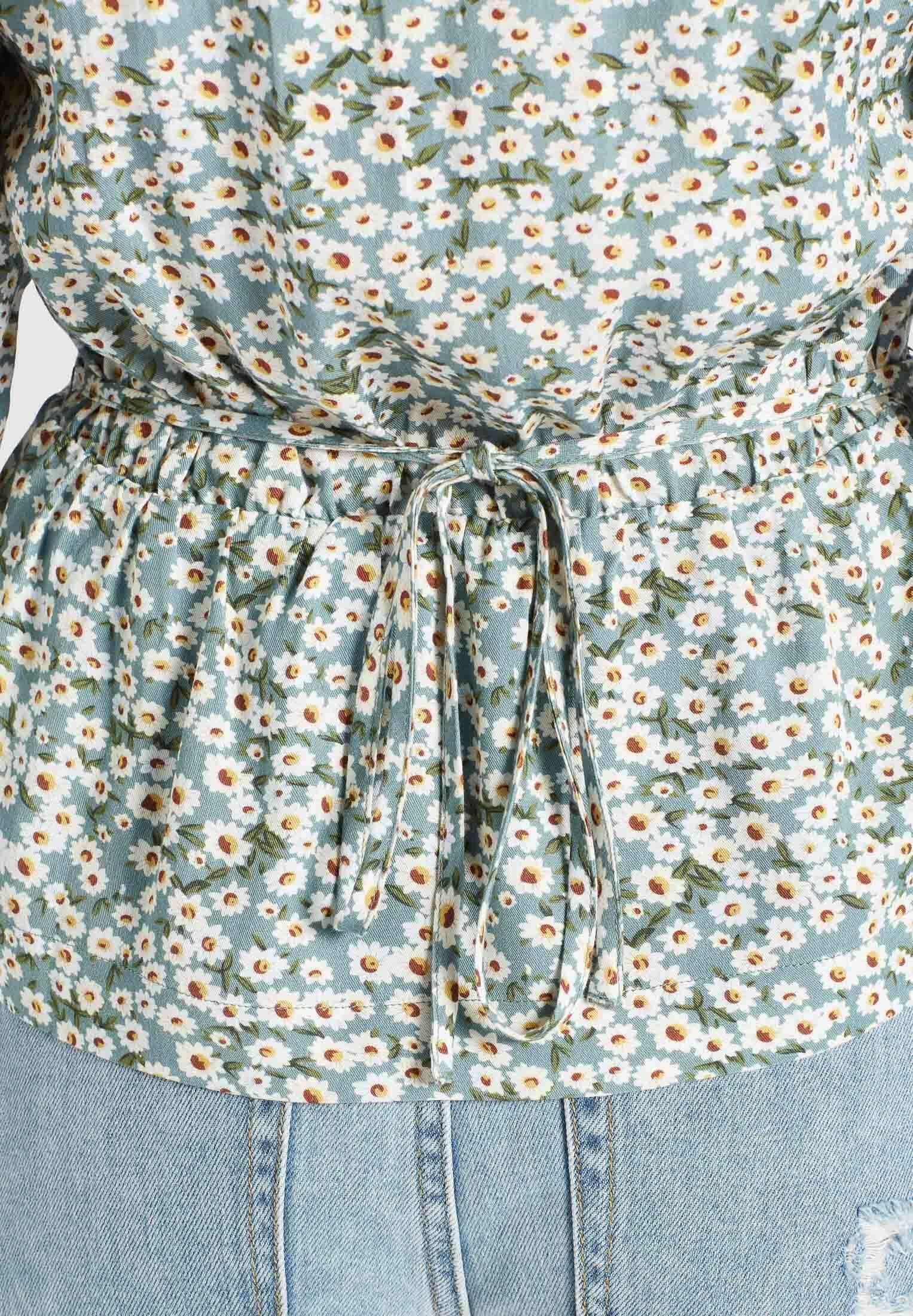 khujo Shirtbluse »RINALDA«, aus Viskose in Wickel-Optik