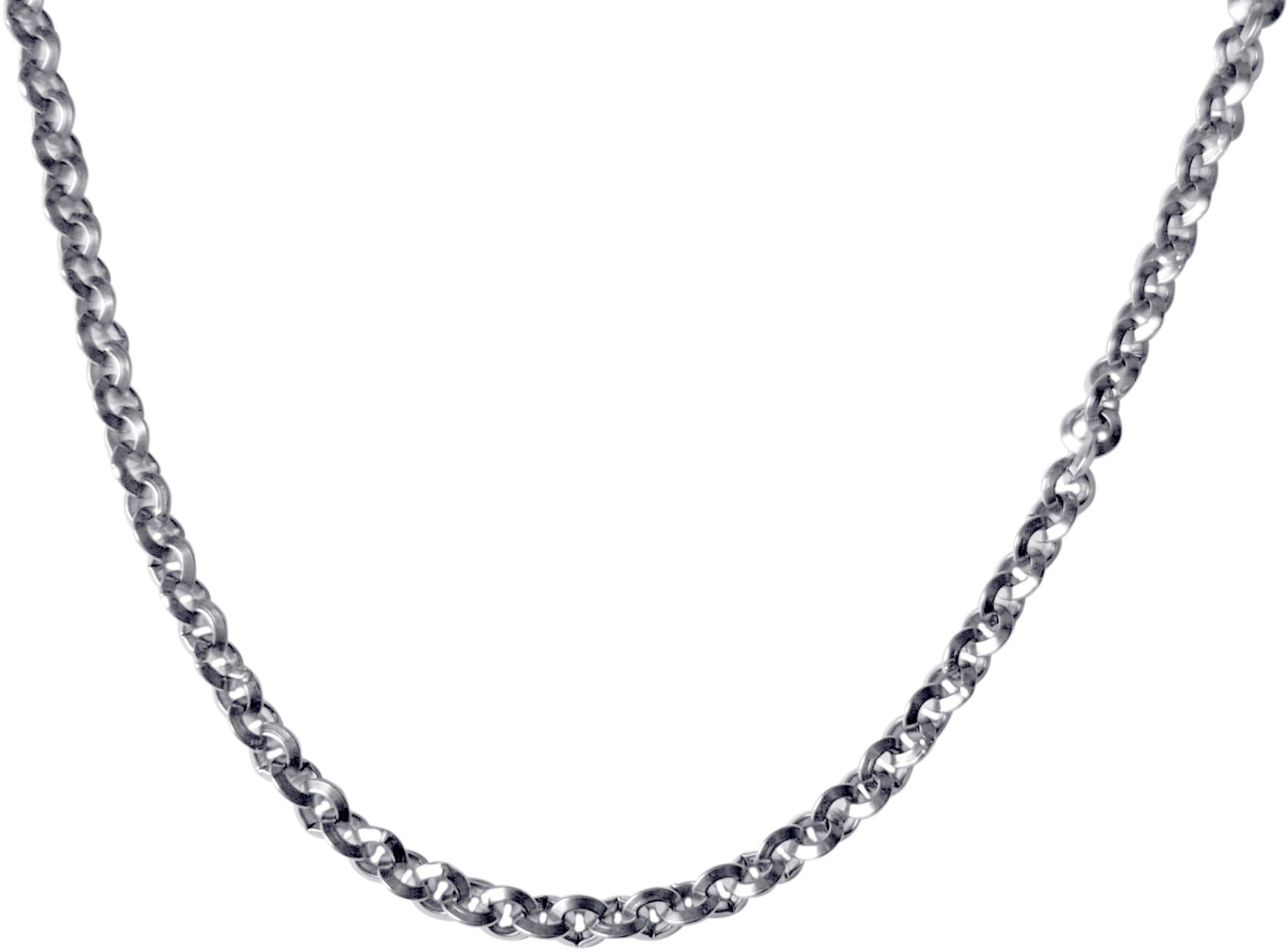 Firetti Schmuckset »Mulitpack Schmuck Geschenk Edelstahl Halskette Paar Creolen«, (Set, 3 tlg.)