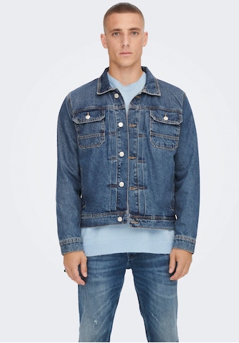 ONLY & SONS ONLY & SONS Jeansjacke »ONSDUKE M. BLU...
