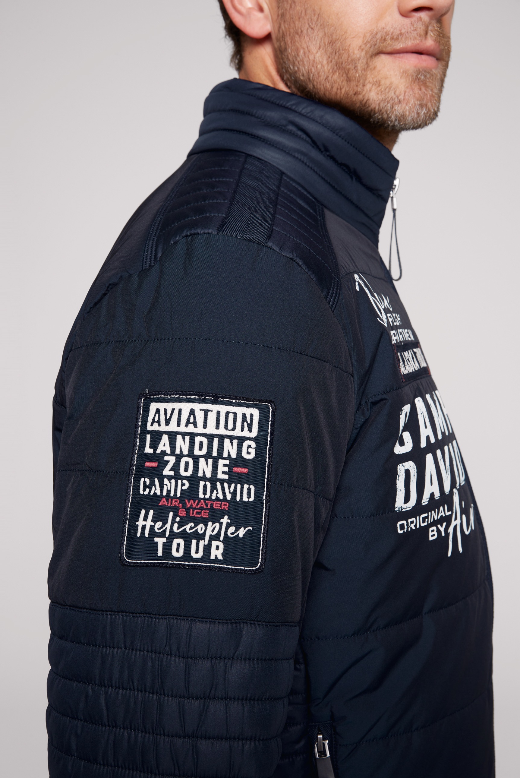 CAMP DAVID Winterjacke, ohne Kapuze, mit Windbreaker-Bündchen