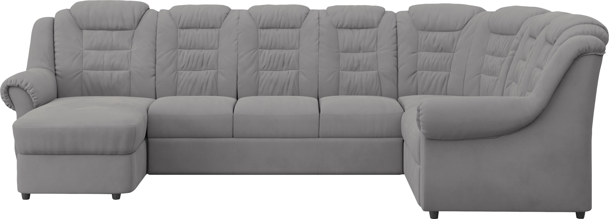 Thumbnail - Home affaire Wohnlandschaft "Boston U-Form" mit hoher Rückenlehne, wahlweise mit Bettfunktion & Stauraum