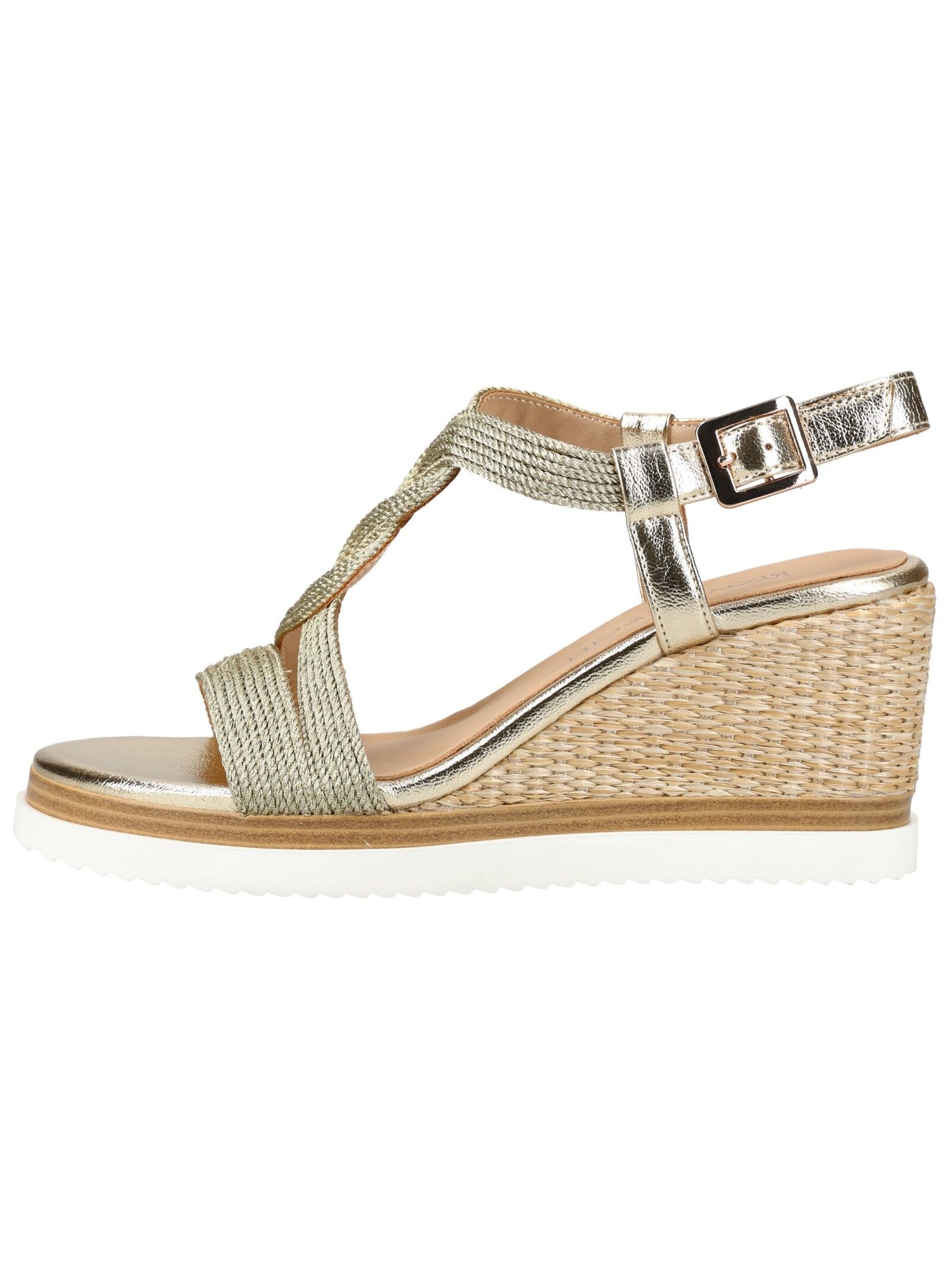 Regarde Le Ciel Keilsandalette "Regarde Le Ciel Sandalen Leder/Textil" günstig online kaufen