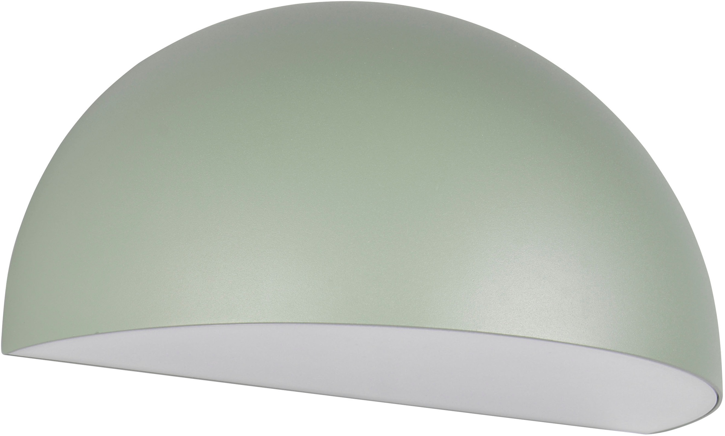 TRIO Leuchten Außen-Wandleuchte »MAAS, Hauswand Leuchte Downlight kugelförmig Metall Aluminium IP44«, 1 flammig, Leuchtmittel E27 | Leuchtmittel wechselbar, exkl 1x E27 max 10W, Breite 27cm Höhe 14cm, Leuchtmittel wechselbar