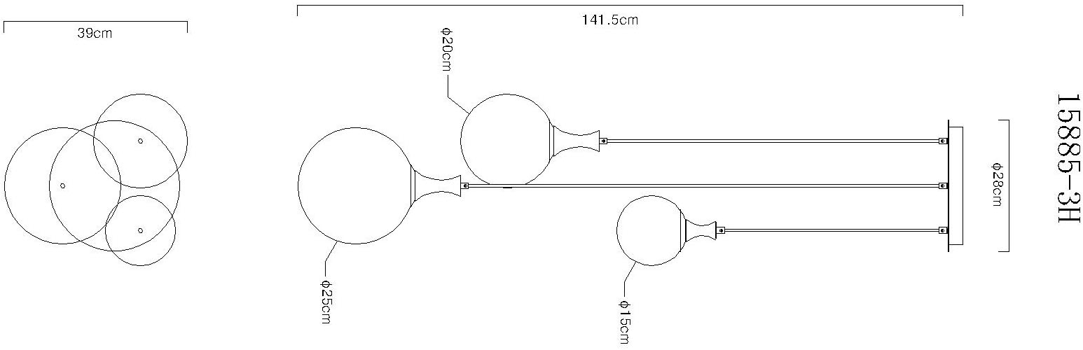 GLOBO LIGHTING Hängeleuchte »DALTON«, Leuchtmittel E27 | ohne Leuchtmittel, Hängelampe/Pendelleuchte/Esszimmer/Wohnzimmer/Esstisch