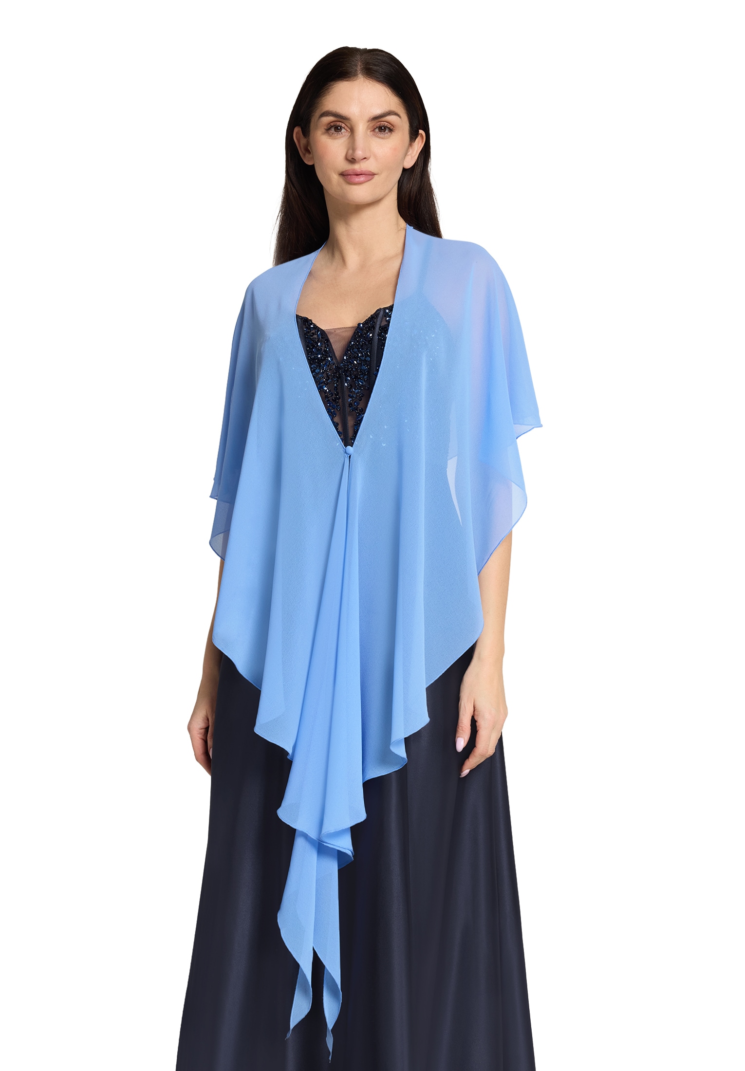 Vera Mont Multifunktionstuch "Damen mit Volant" Nahtführung günstig online kaufen