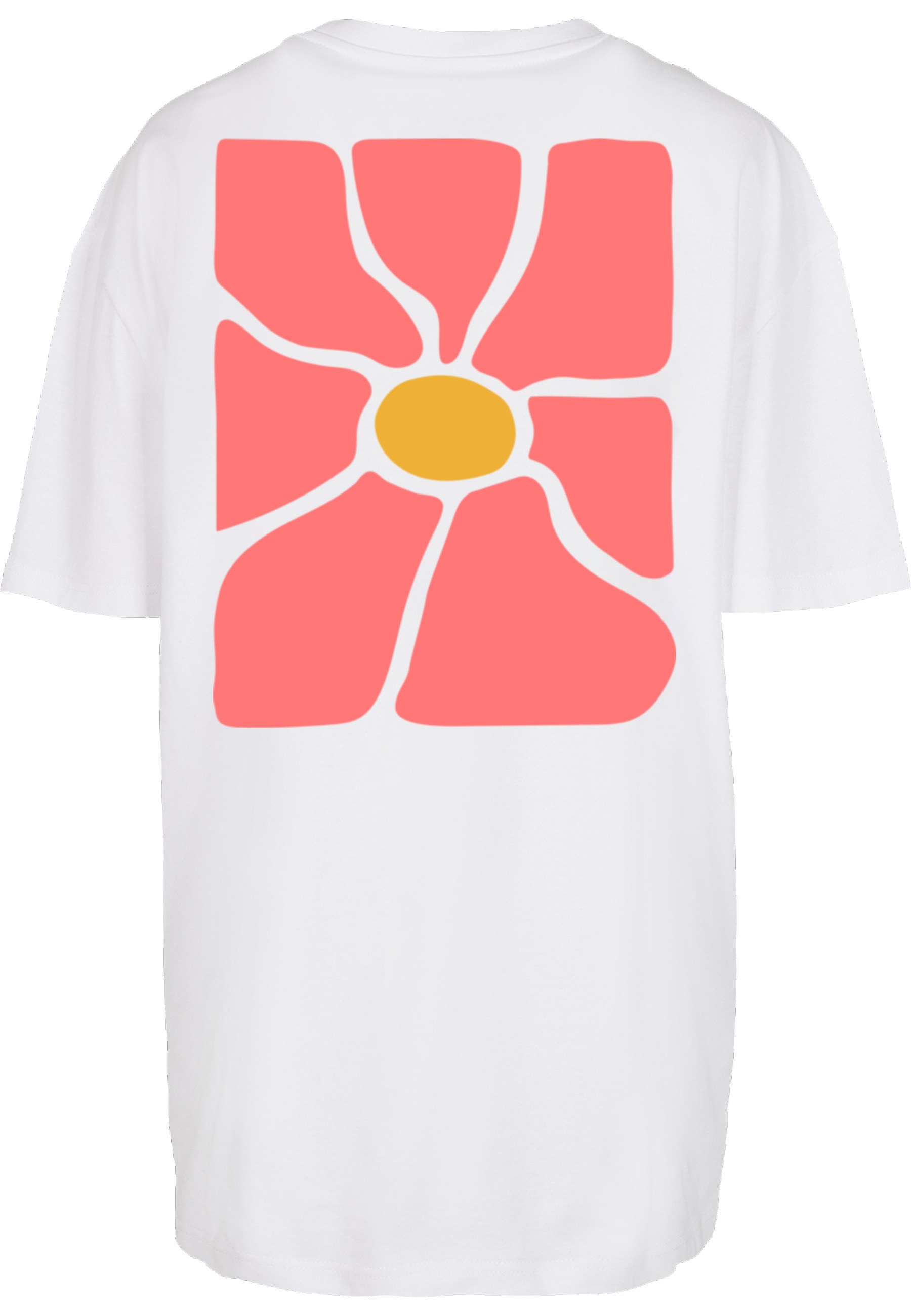 Merchcode T-Shirt "Merchcode Ladies Flower Art Tee" 1 Stk. günstig online kaufen