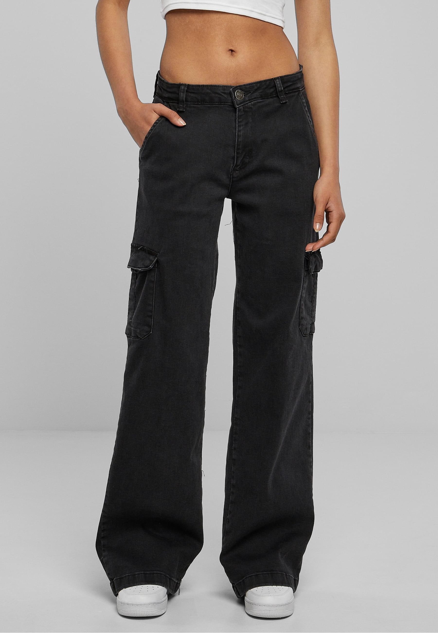 URBAN CLASSICS Stoffhose »Urban Classics Damen«, (1 tlg.)