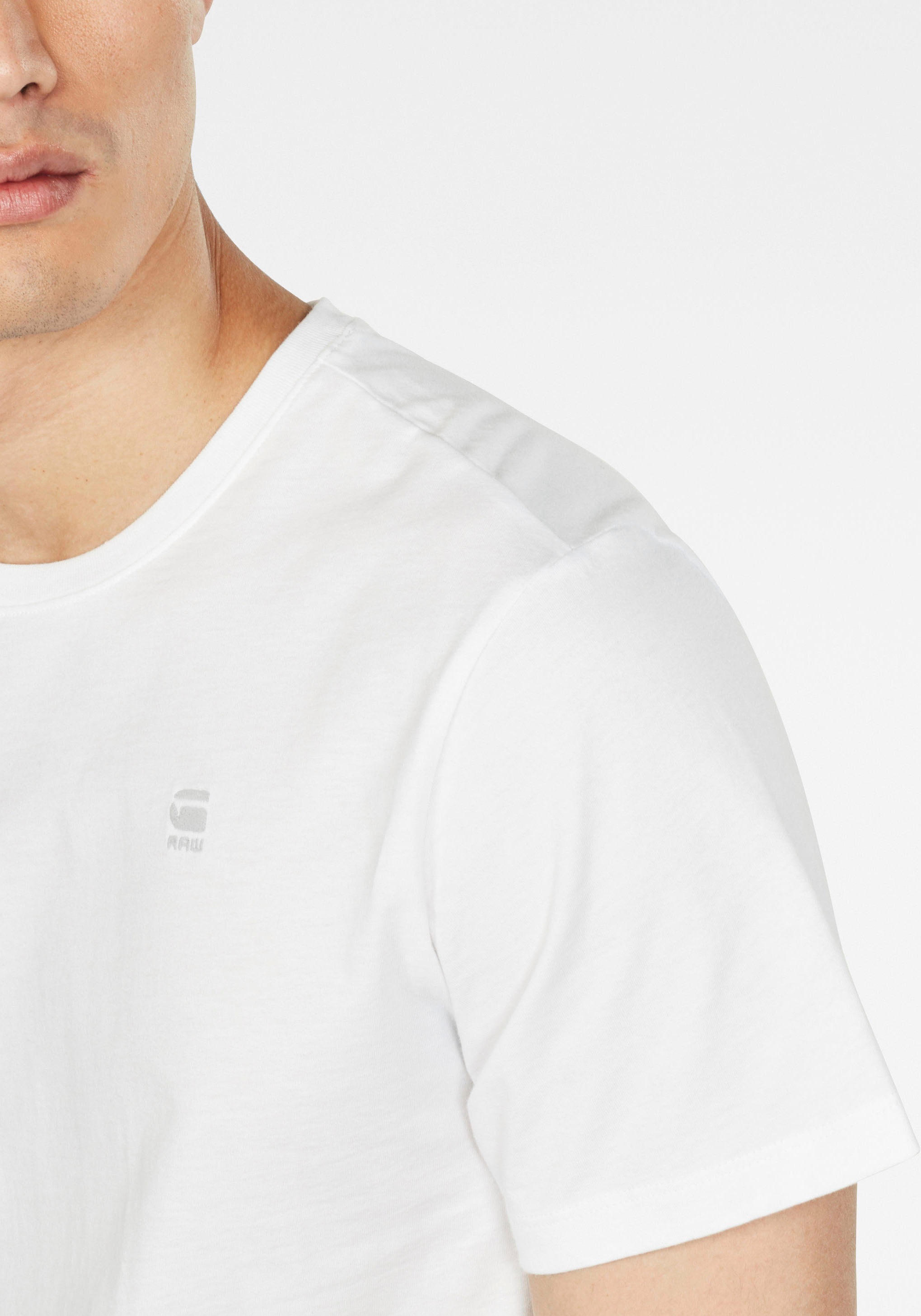 G-STAR T-Shirt "Base-S T-Shirt" mit kleinem Logo-Detail günstig online kaufen